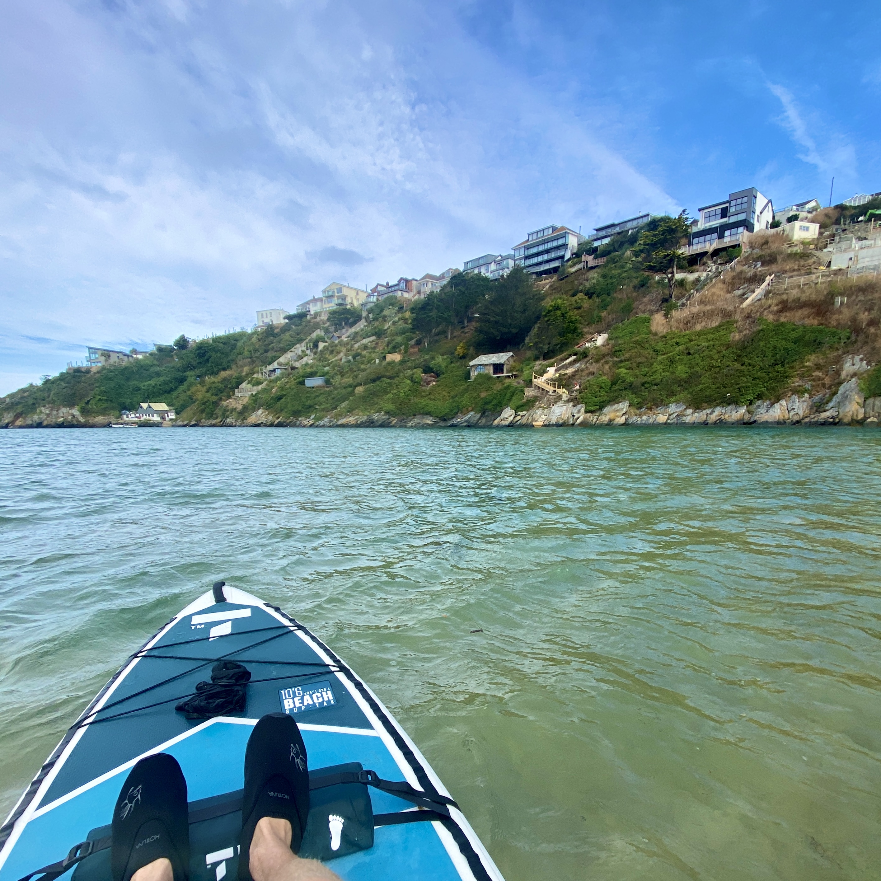 SUP on The Gannel