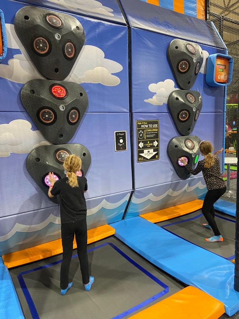 Newquay trampoline park speed button