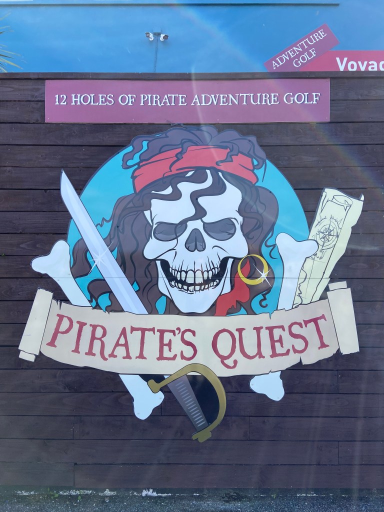 Pirates Quest adventure golf Newquay