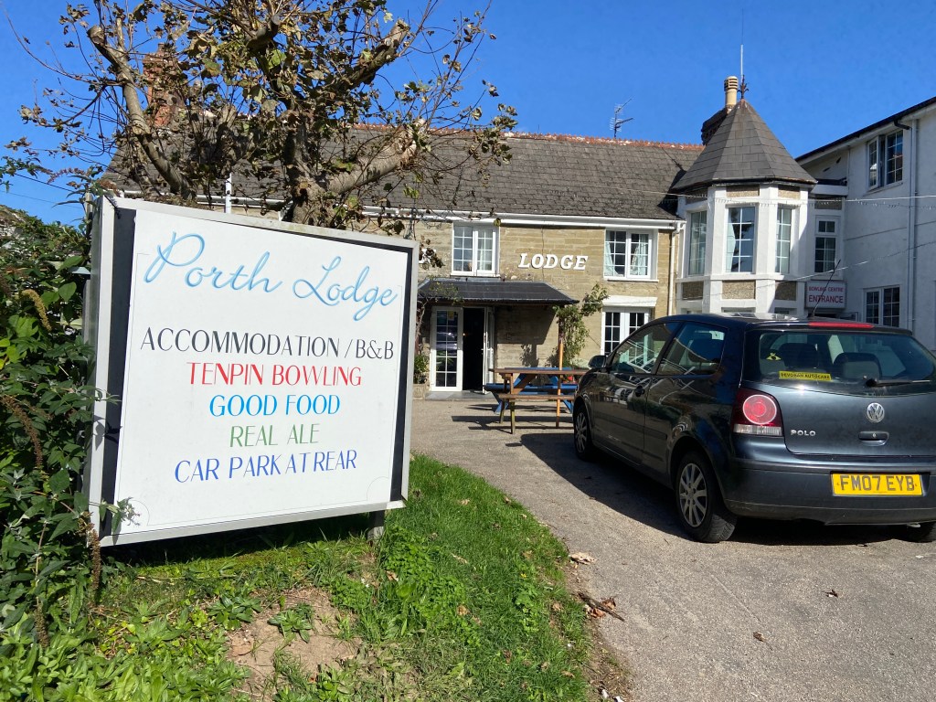 Porth ten pin bowling outside