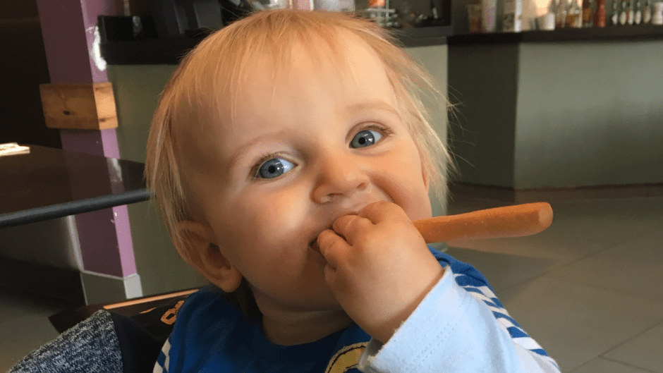 What to feed your one-year-old while travelling