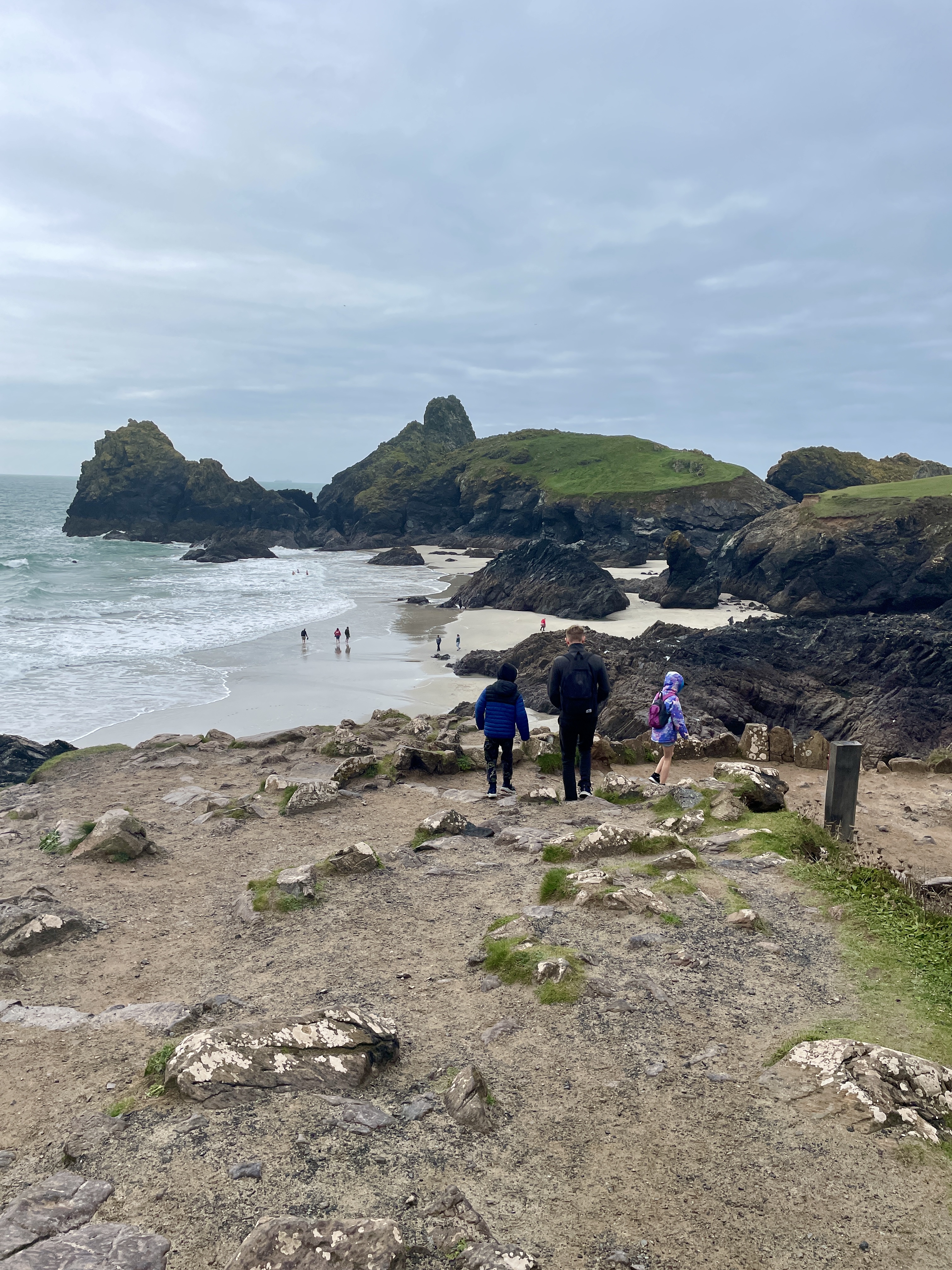 Kynance Cove Beach in September, Cornwall's Natural Beauty
