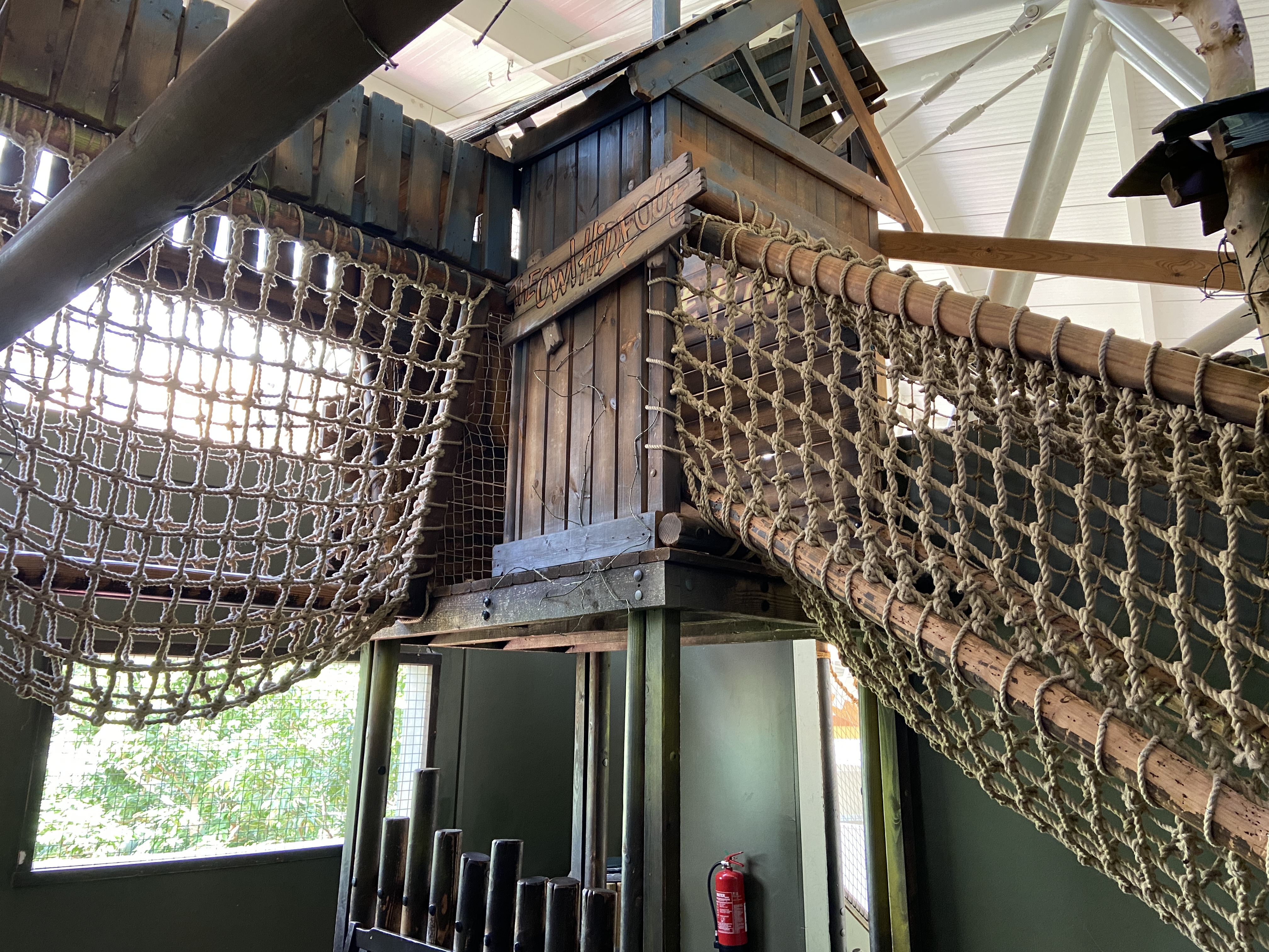 Indoor adventure playground at Center Parcs, Whinfell Forest