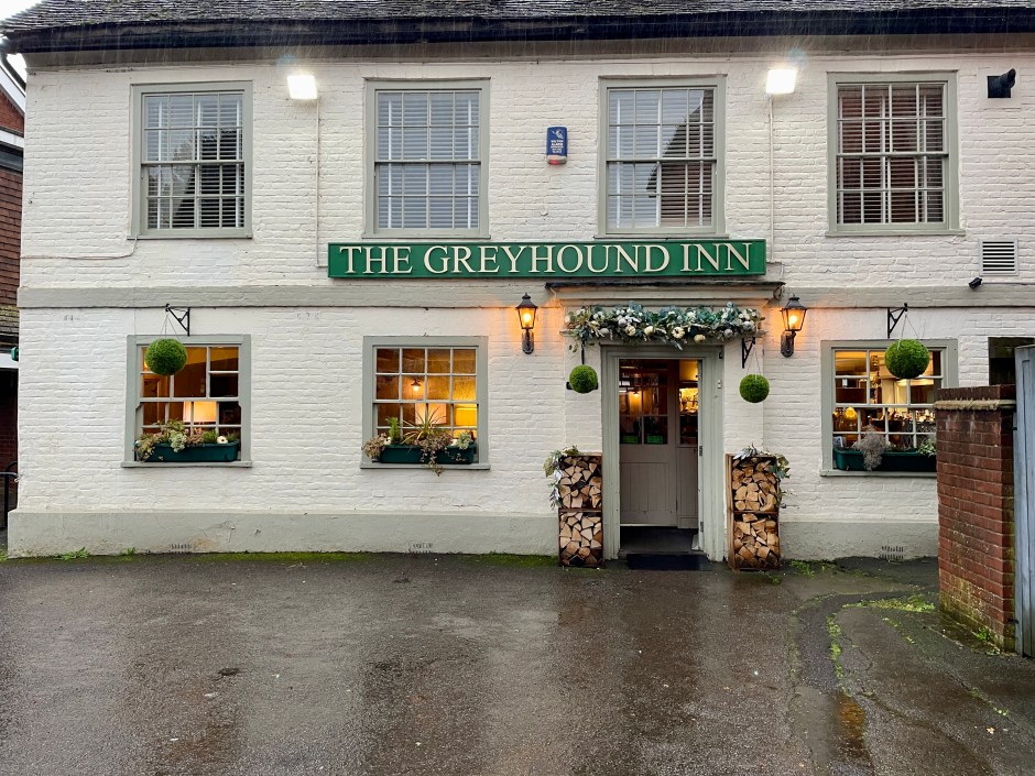 Greyhound Inn Wilton Accommodation Vegan Food Review