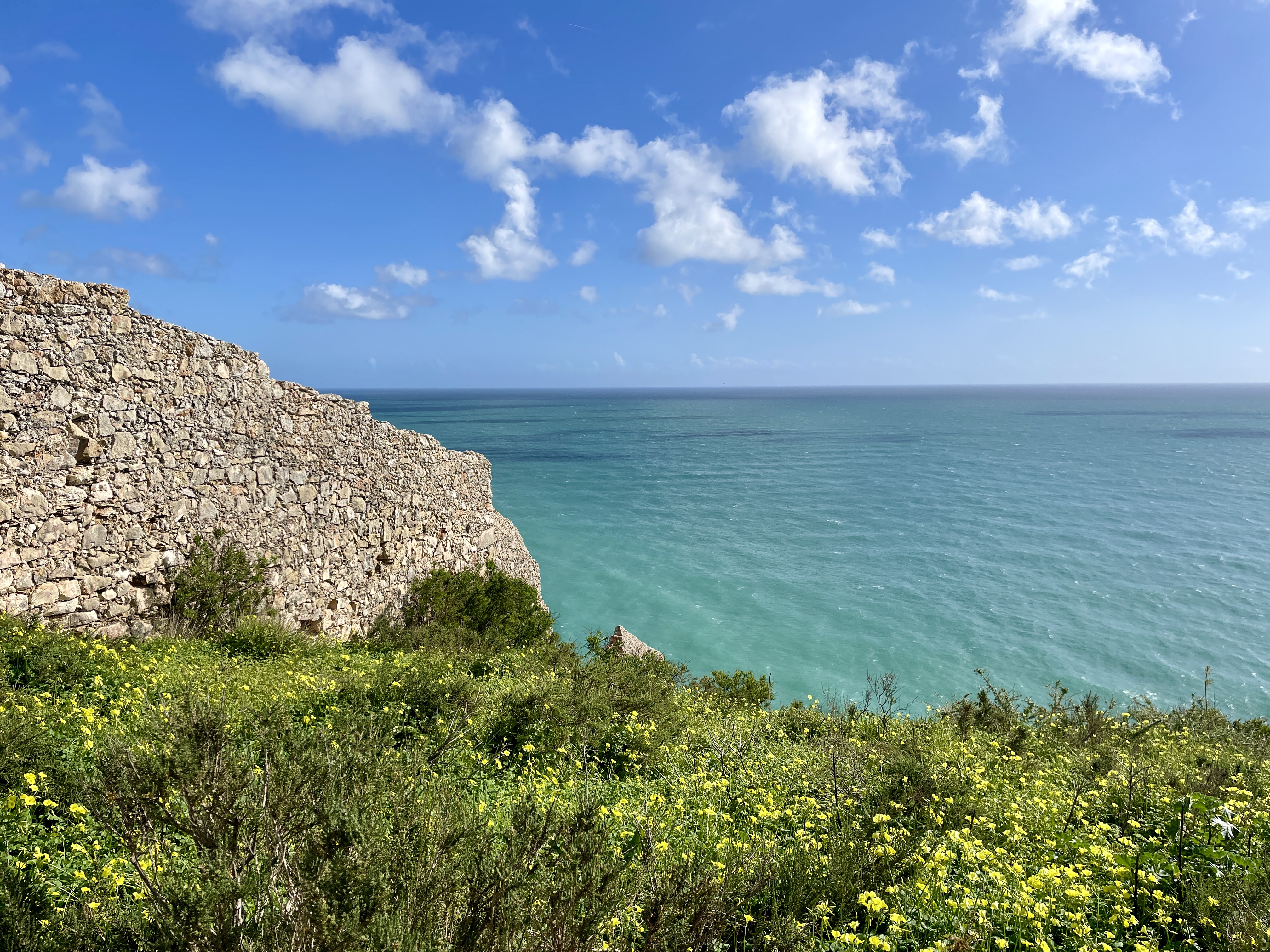 Forte de Almádena in the Algarve in Portugal