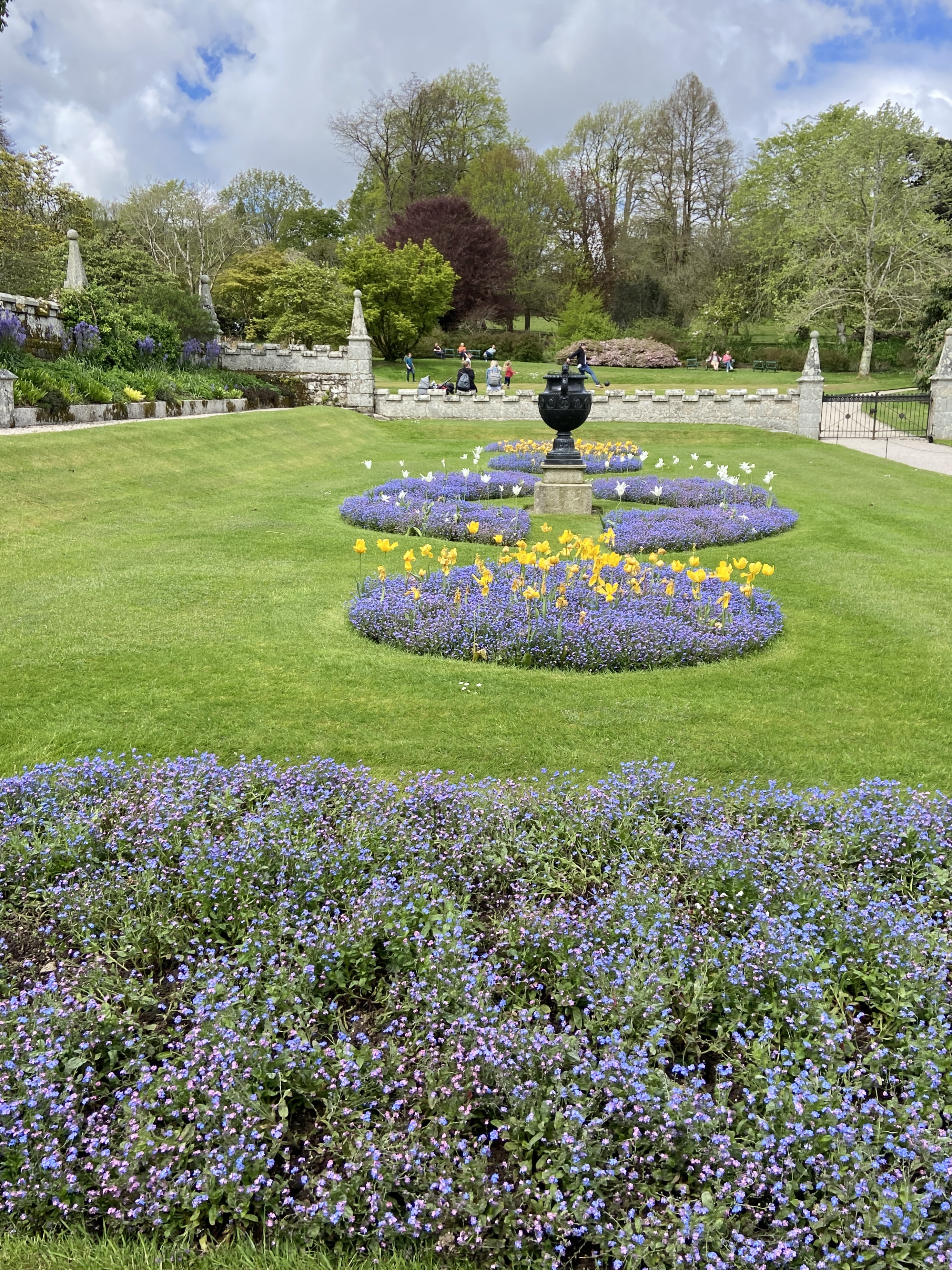 Lanhydrock gardens formal