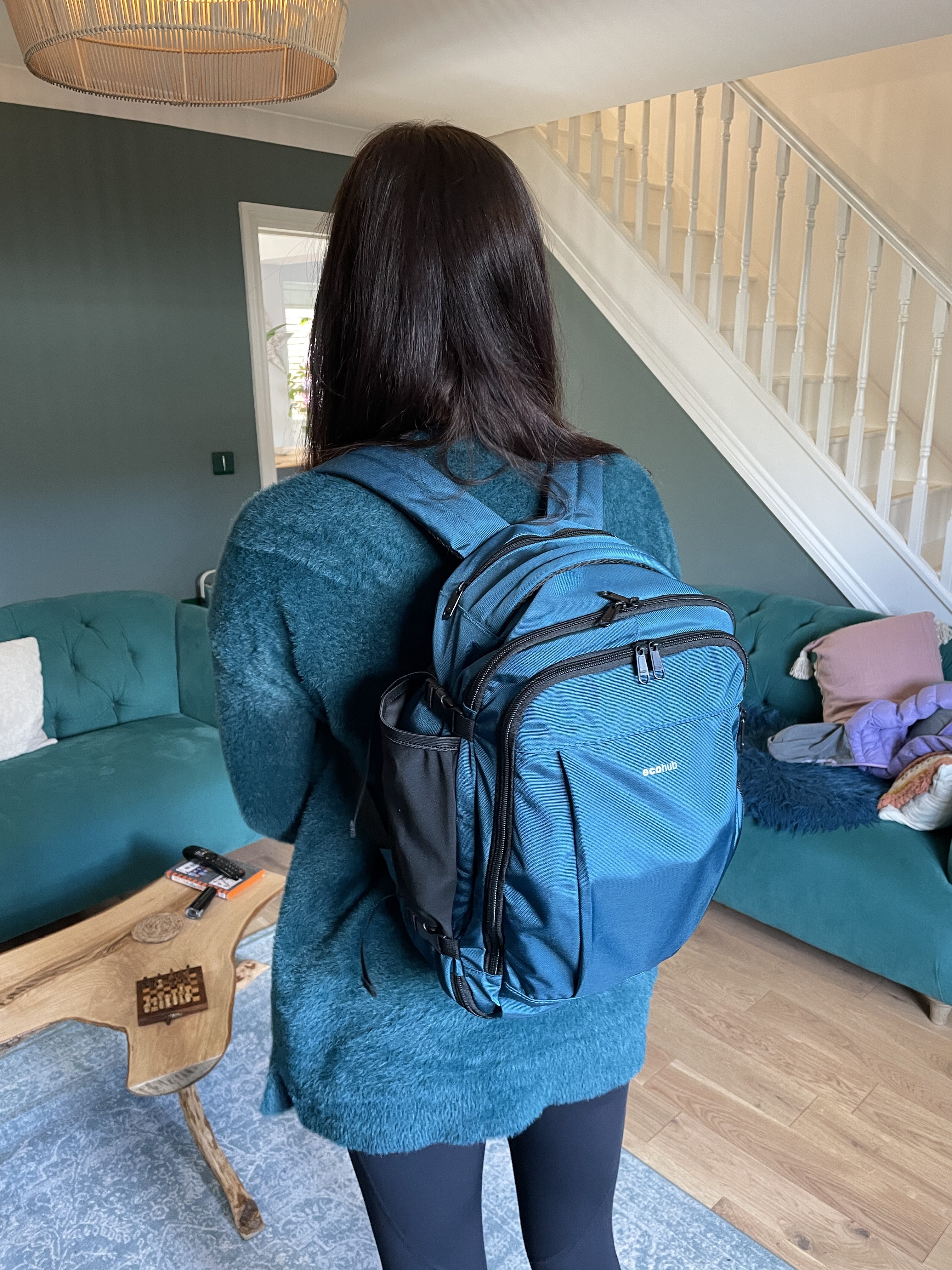 ecohub 9 pocket ryanair underseat travel baggage allowance