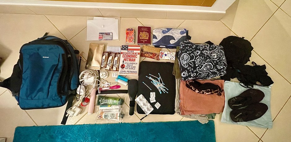 Family 7-Night Ryanair Underseat Bag Packing List