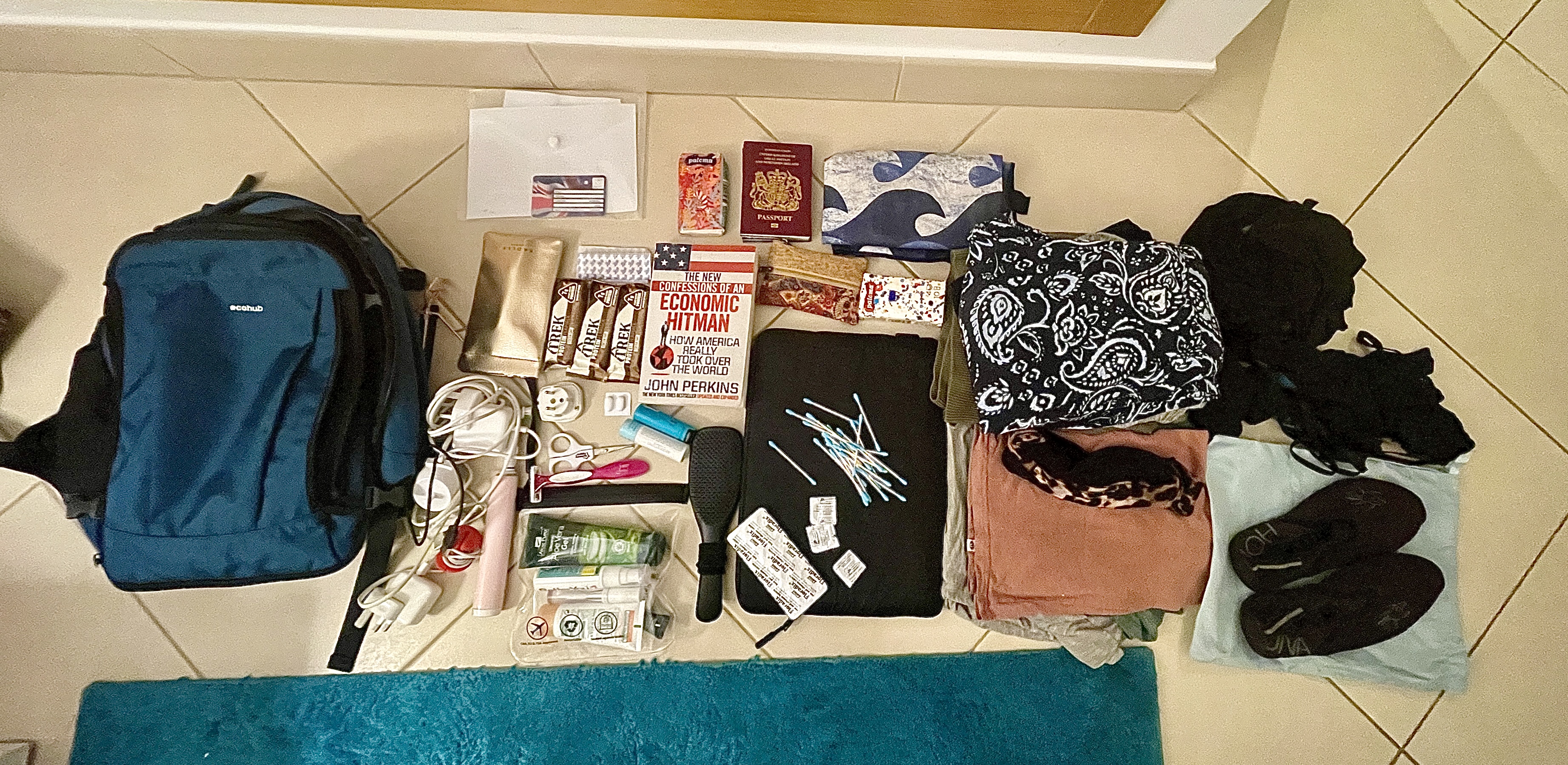 Family 7-Night Ryanair Underseat Bag Packing List