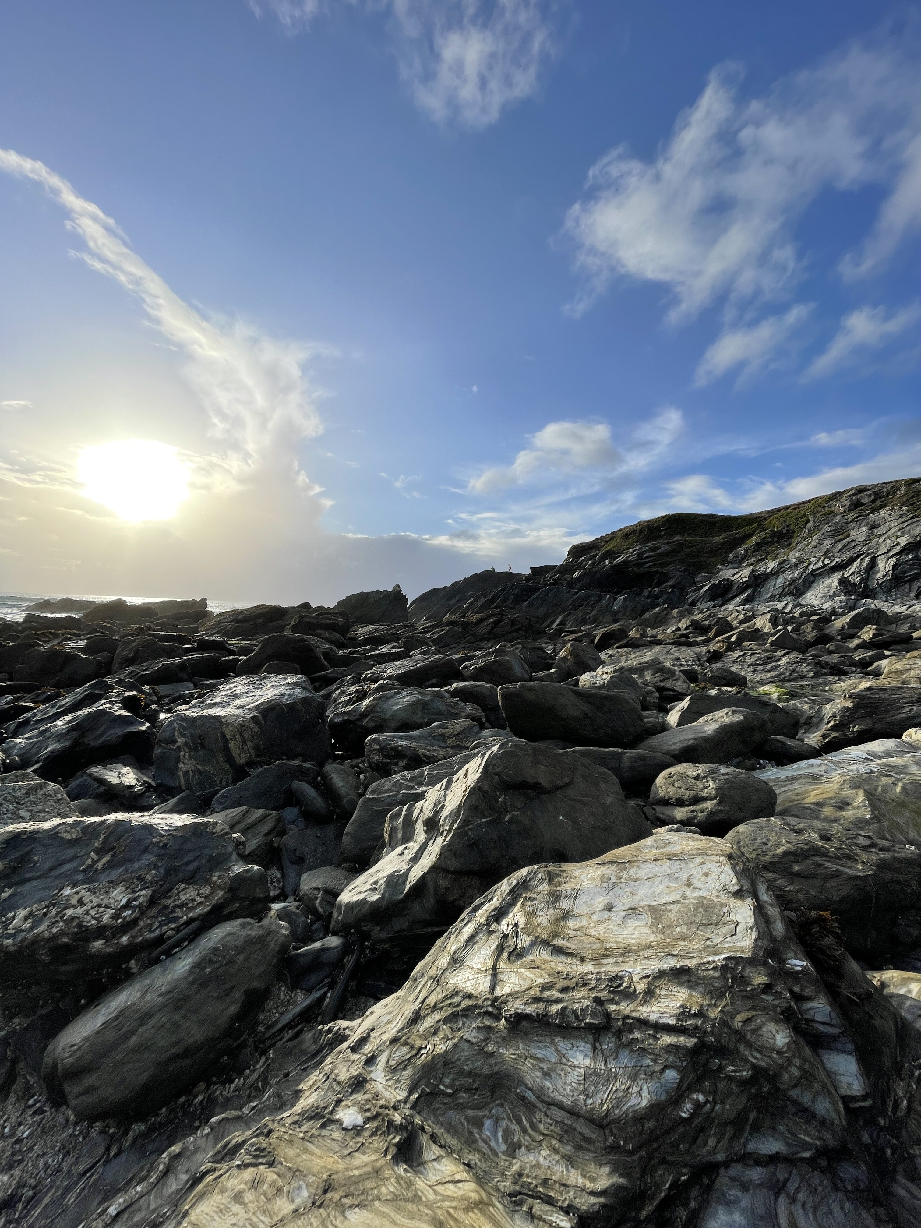 Rocks at Little Fistral Newquay