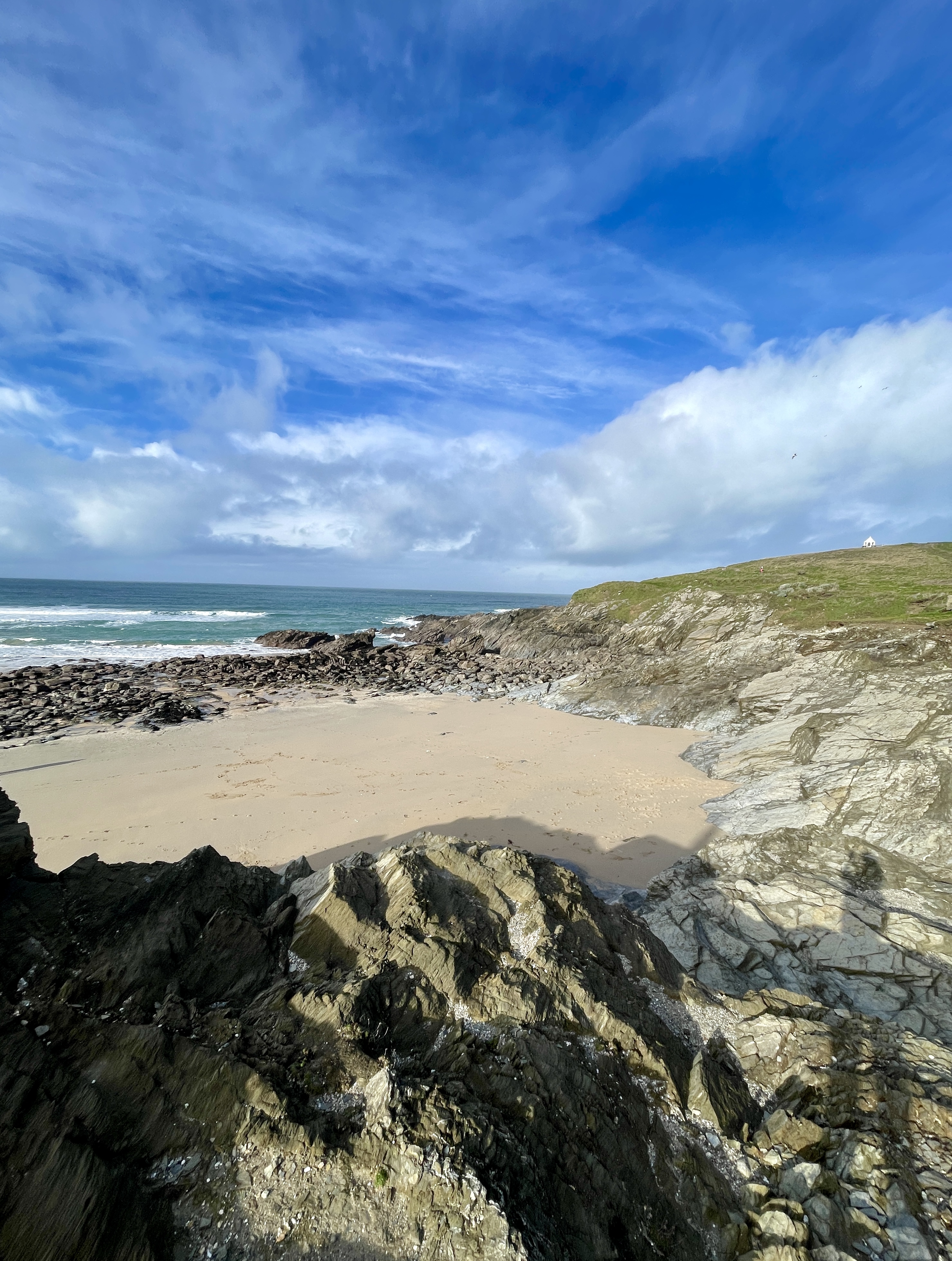 Little Fistral Newquay in February