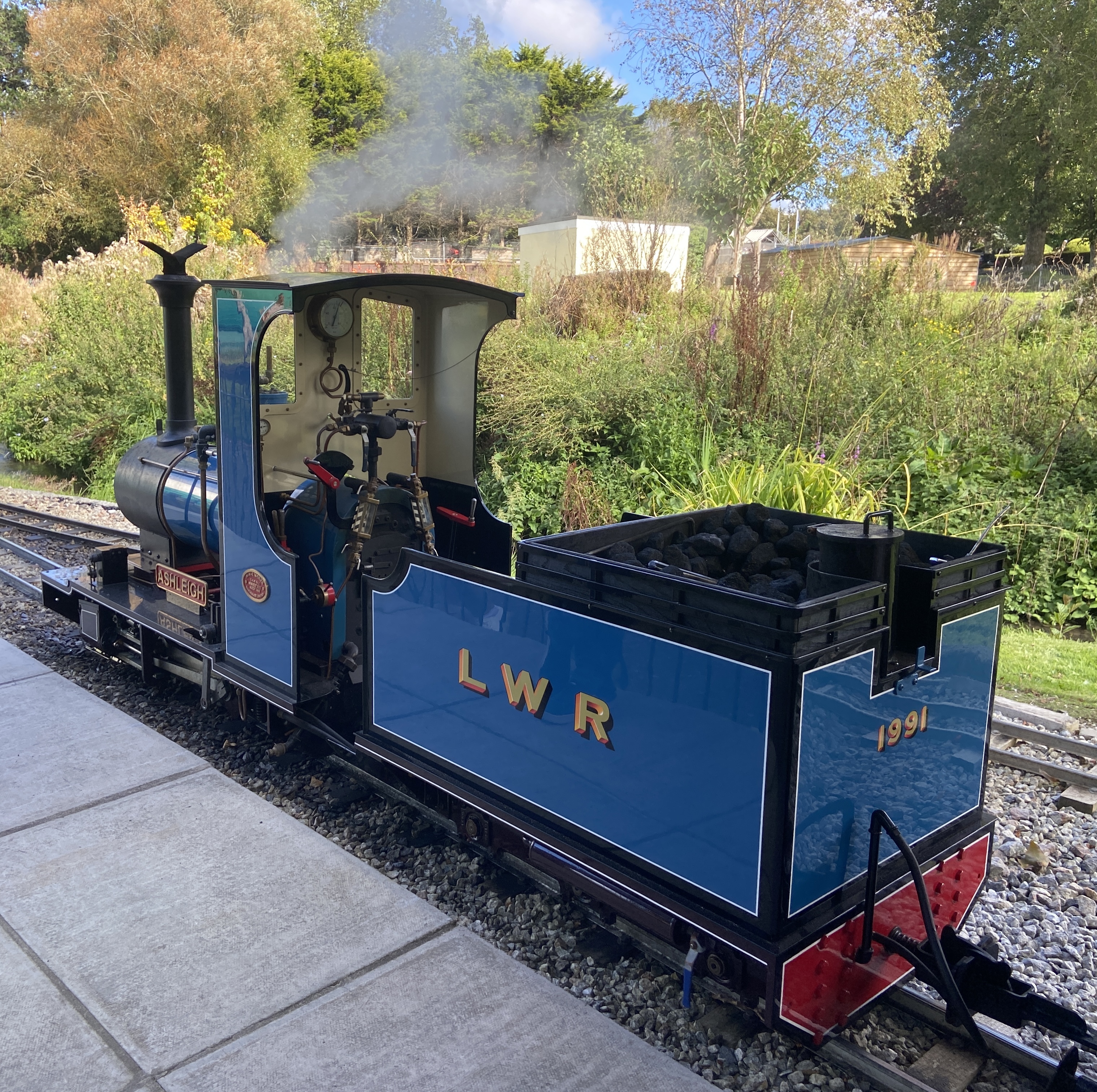 Ashleigh No. 1991 Steam Engine Little Western Railway Newquay