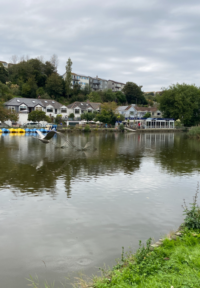 Trenance Gardens and Boating Lake in Newquay