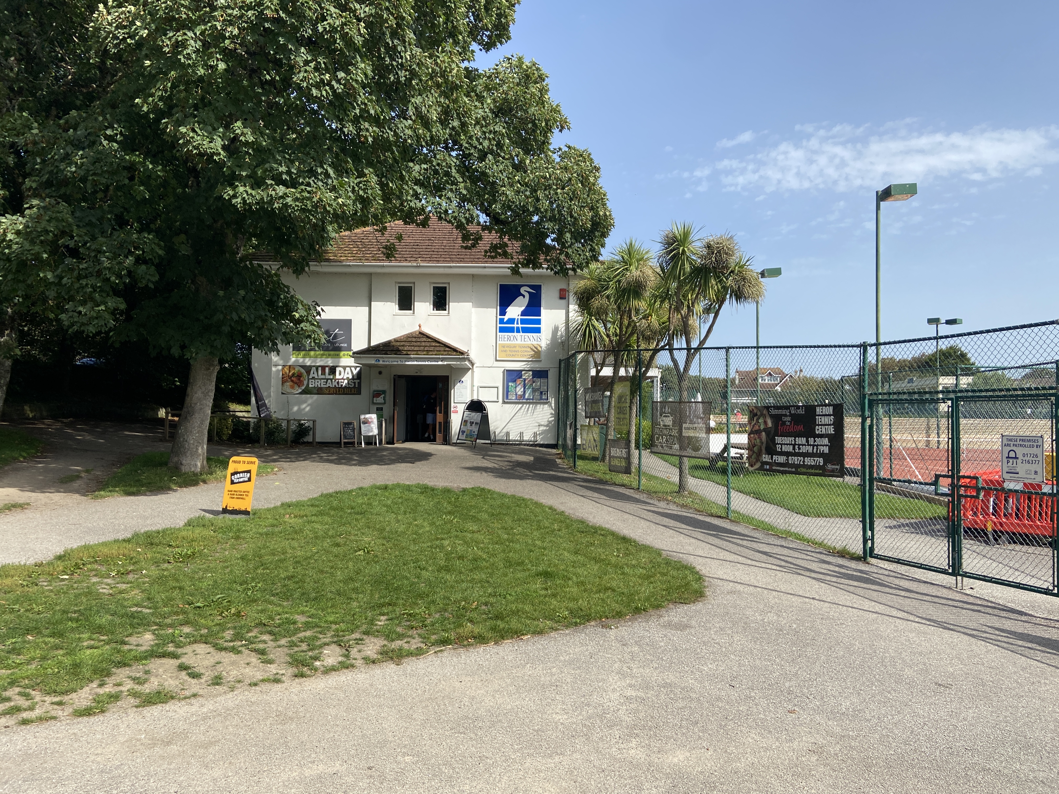 Heron tennis Centre Newquay