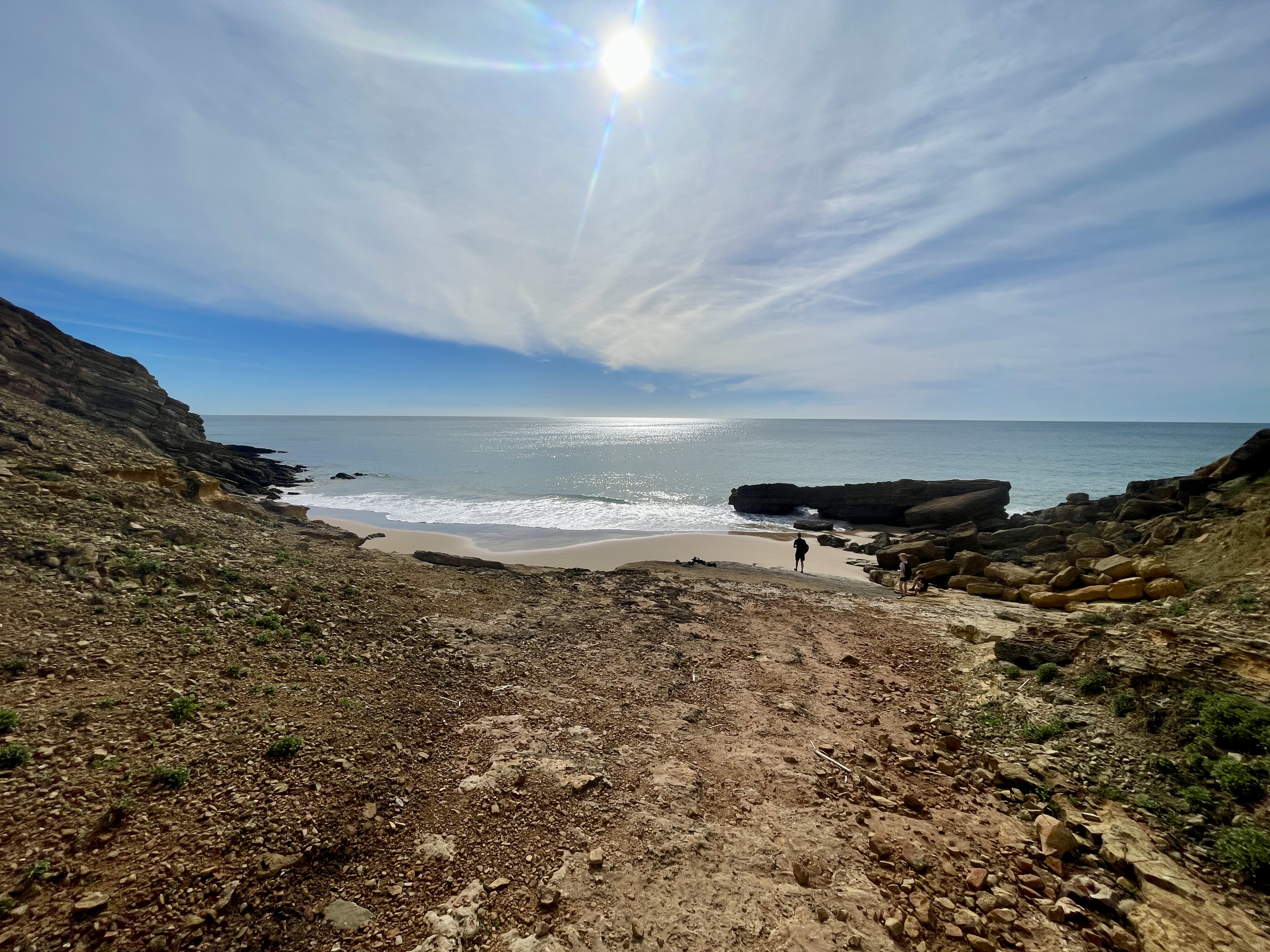 Praia Santa ,Secluded Beach in the Algarve, Portugal