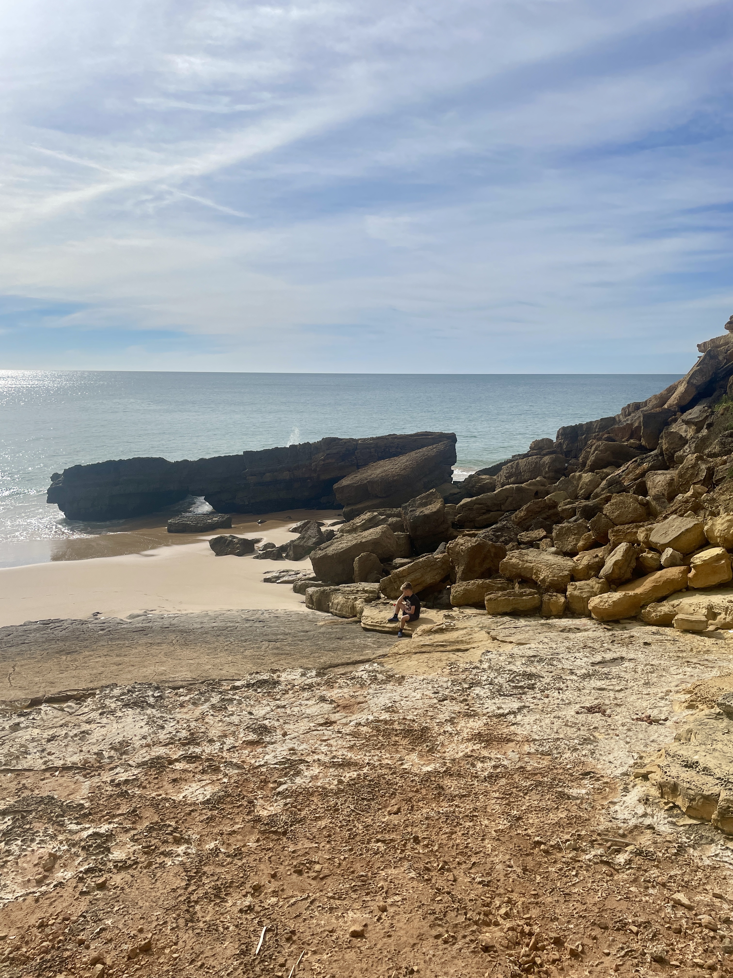 Praia Santa Secluded Beach Algarve Portugal