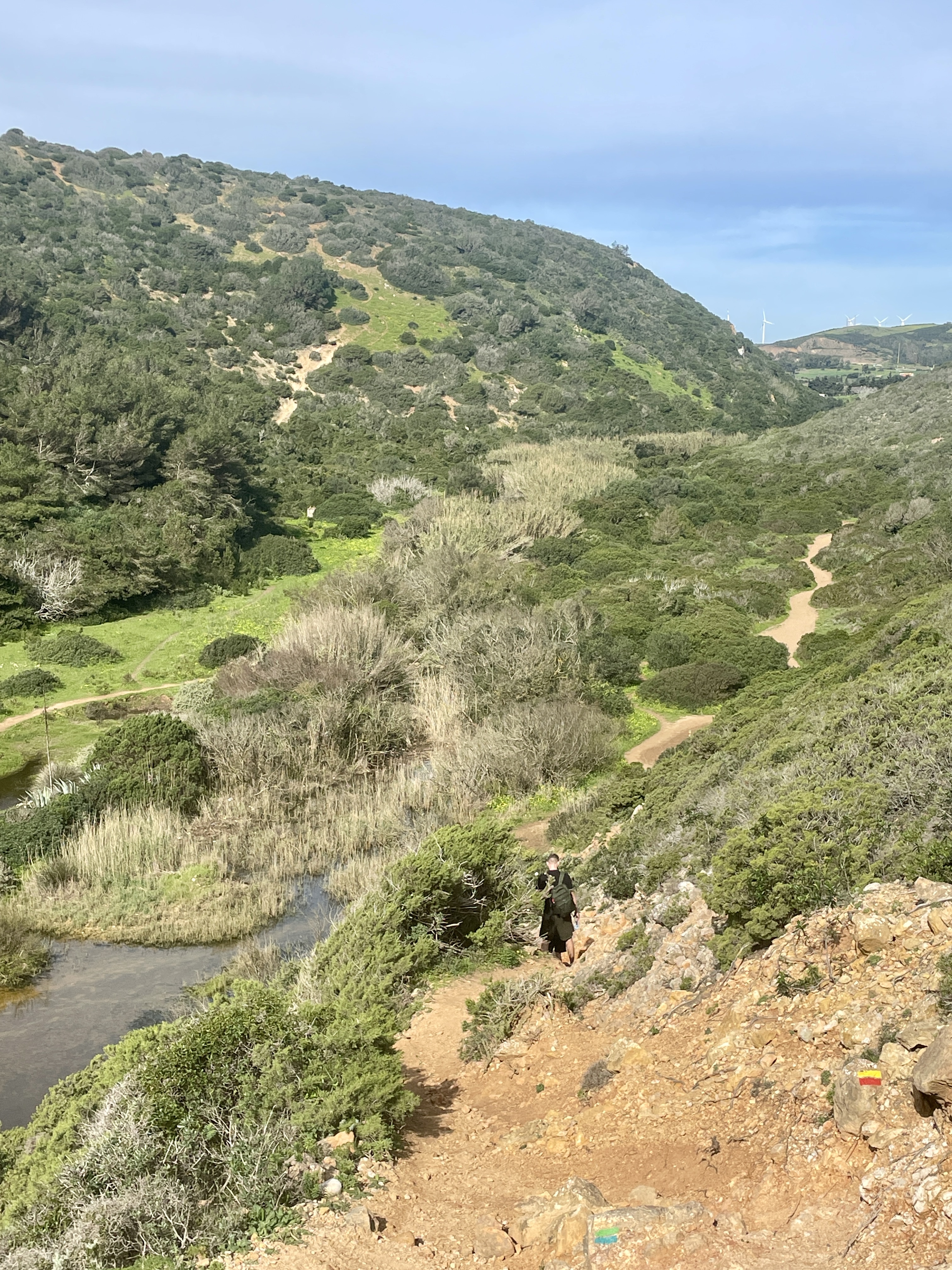 Tricky paths down to Praia da Figueira