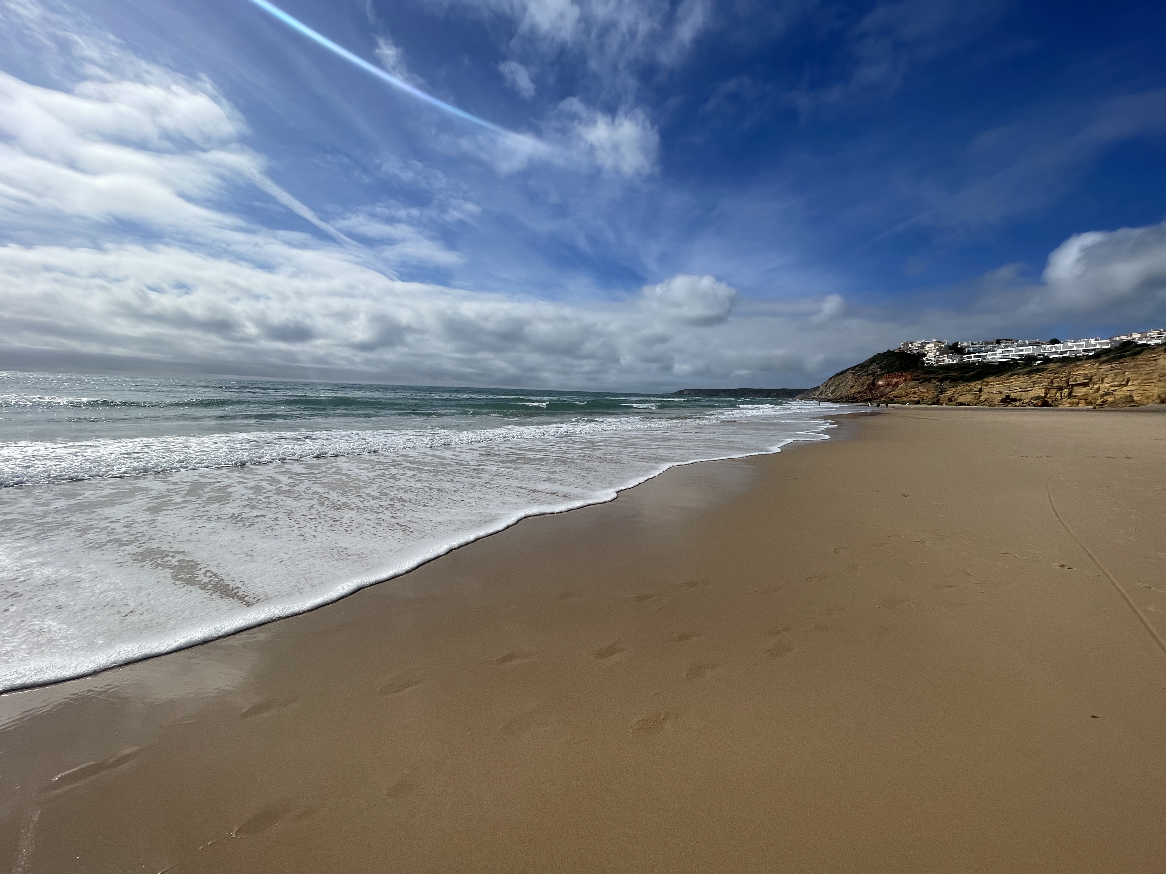 Salema Beach Review in February Praia da Salema Portugal