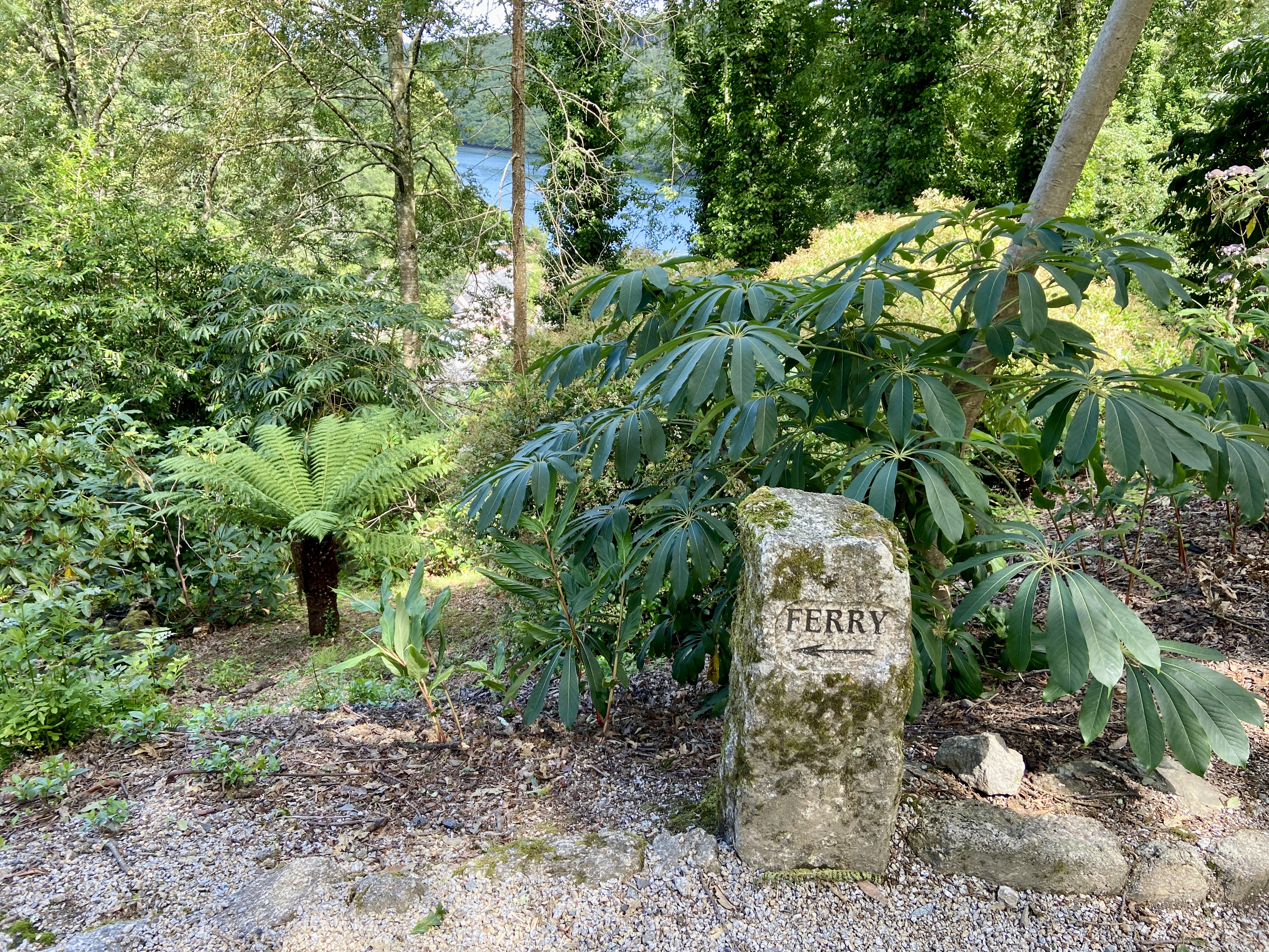 trelissick ferry sign