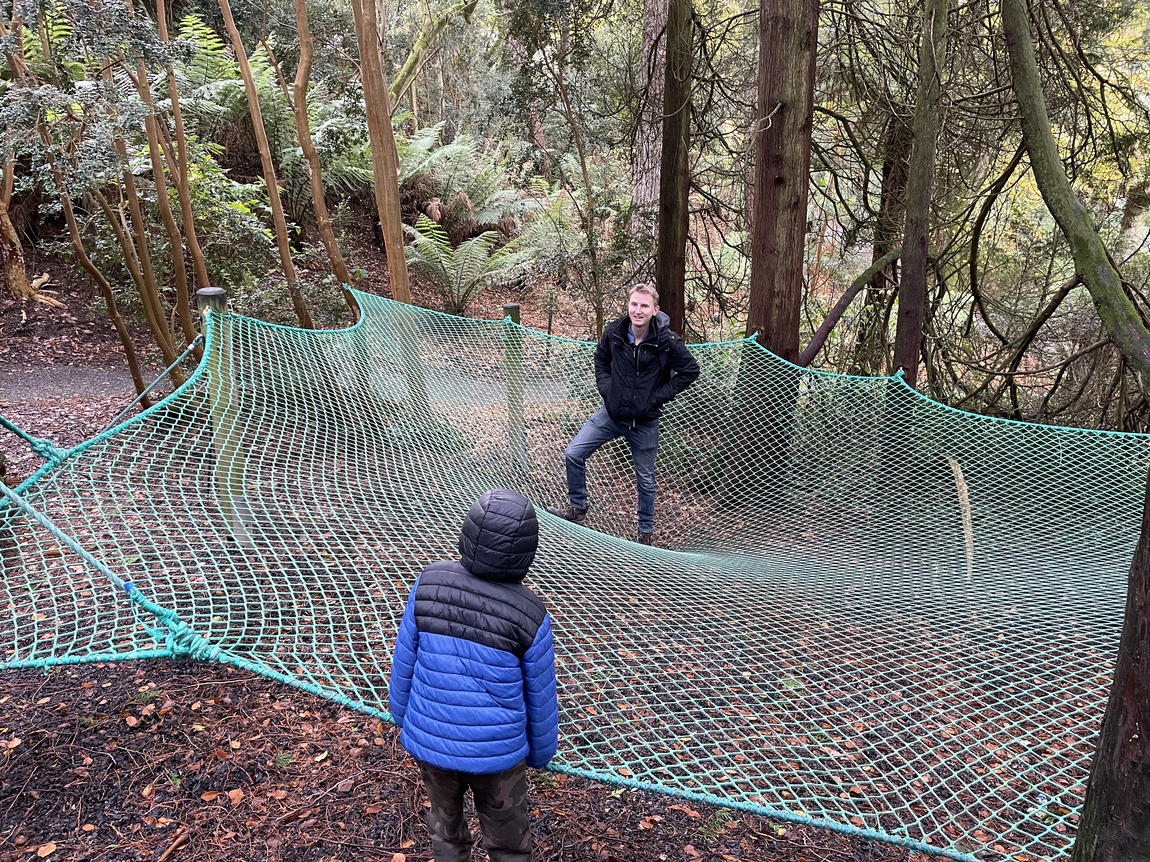 Trebah Gardens play area