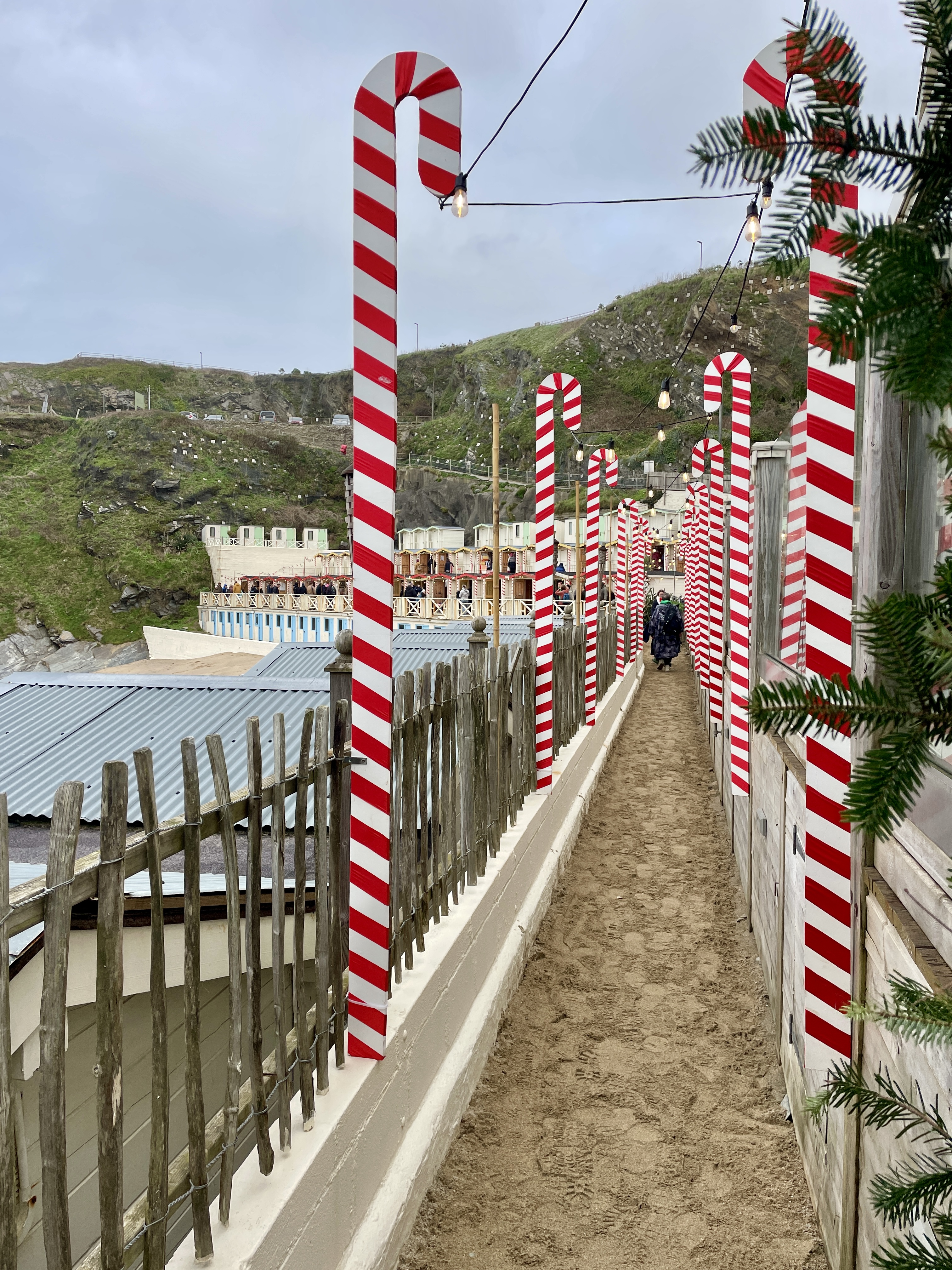 Tolcarne Newquay Christmas Market Beach Huts, 2025