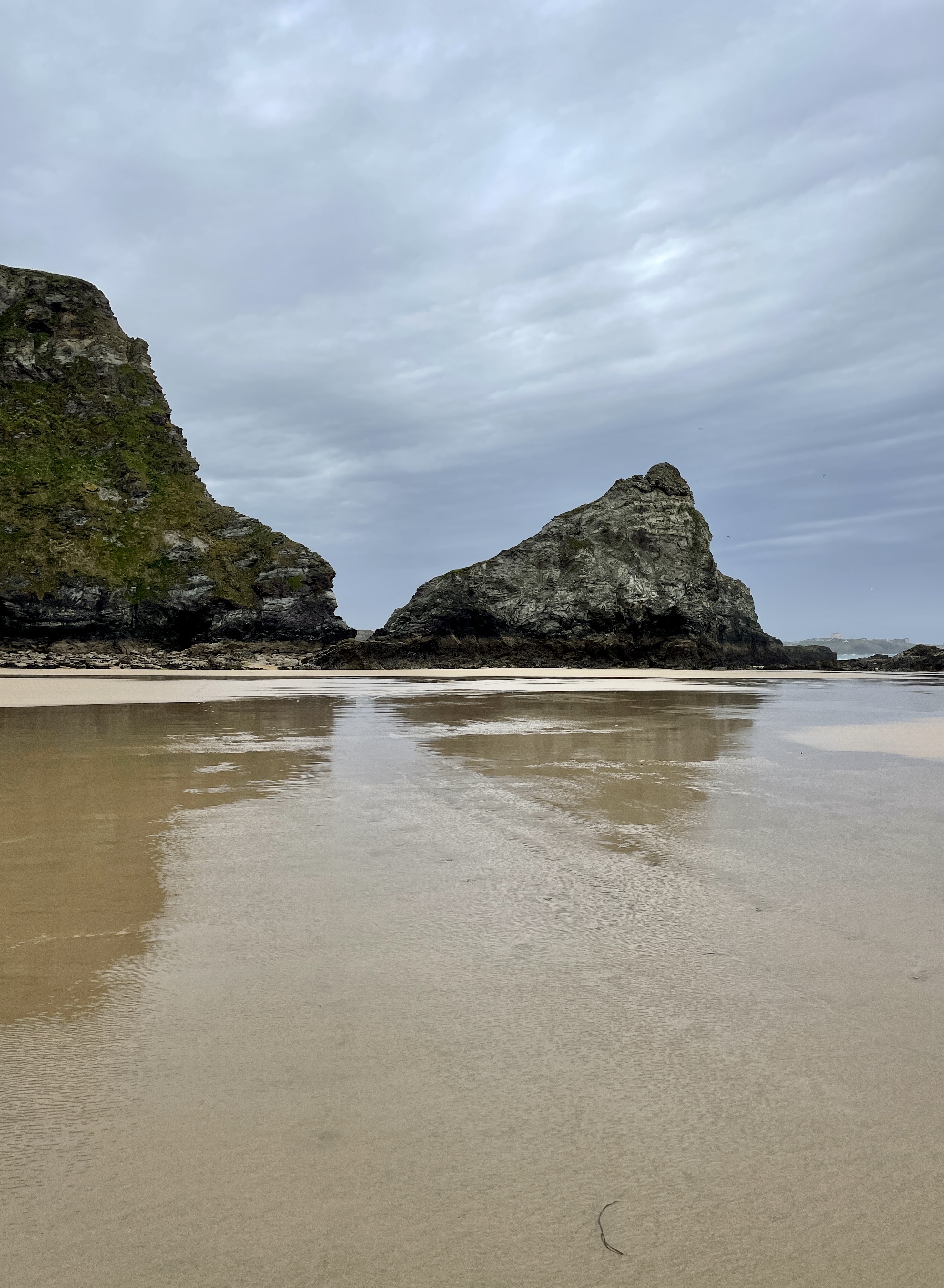 Zacry's Islands at the end of Watergate Bay