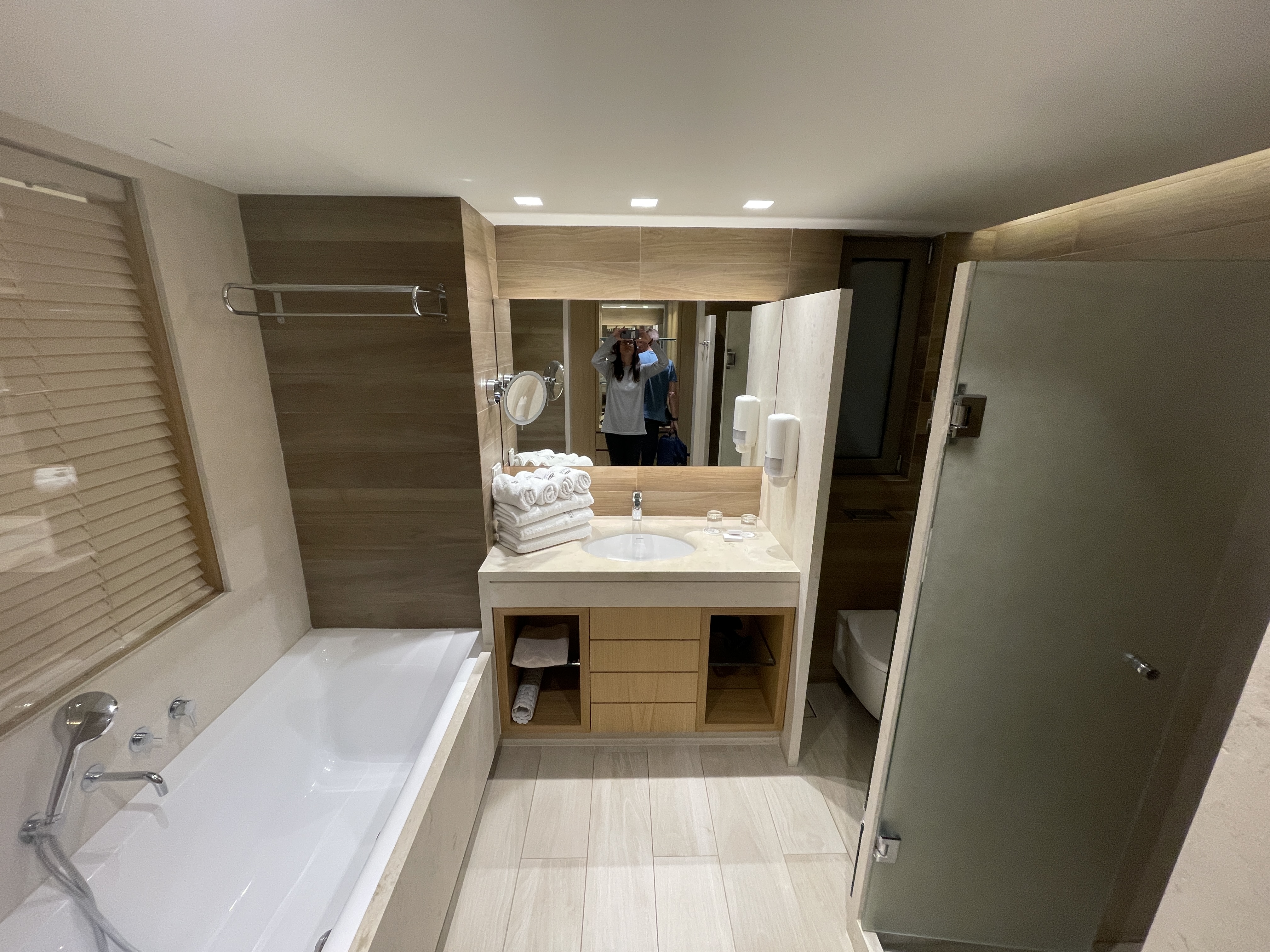 Atlantica Aegean Blue Family Room 2+2 with Limited Seaview and Sliding Partition