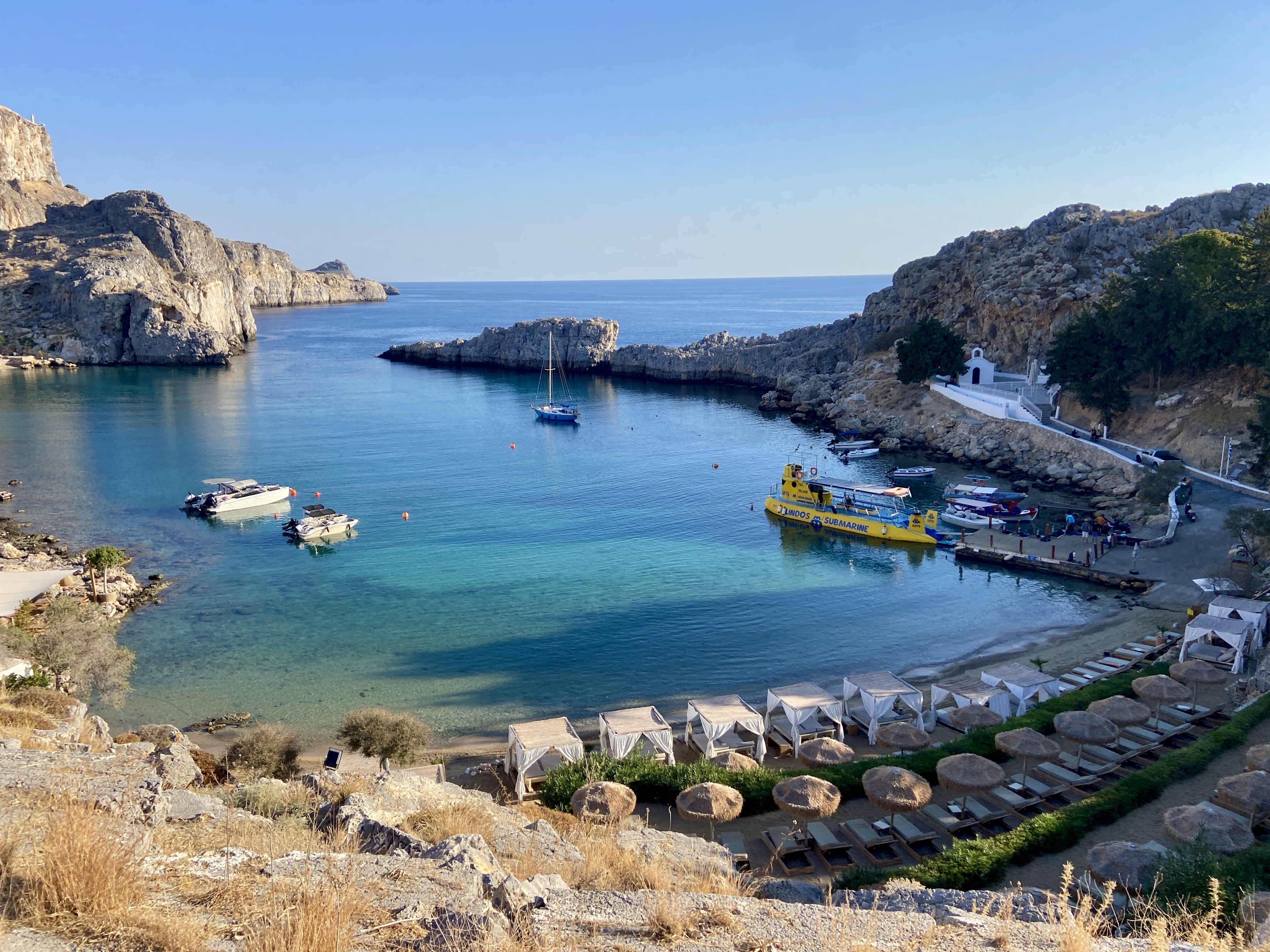Hippo Submarine Cruise from St Paul's Bay in Lindos Rhodes 