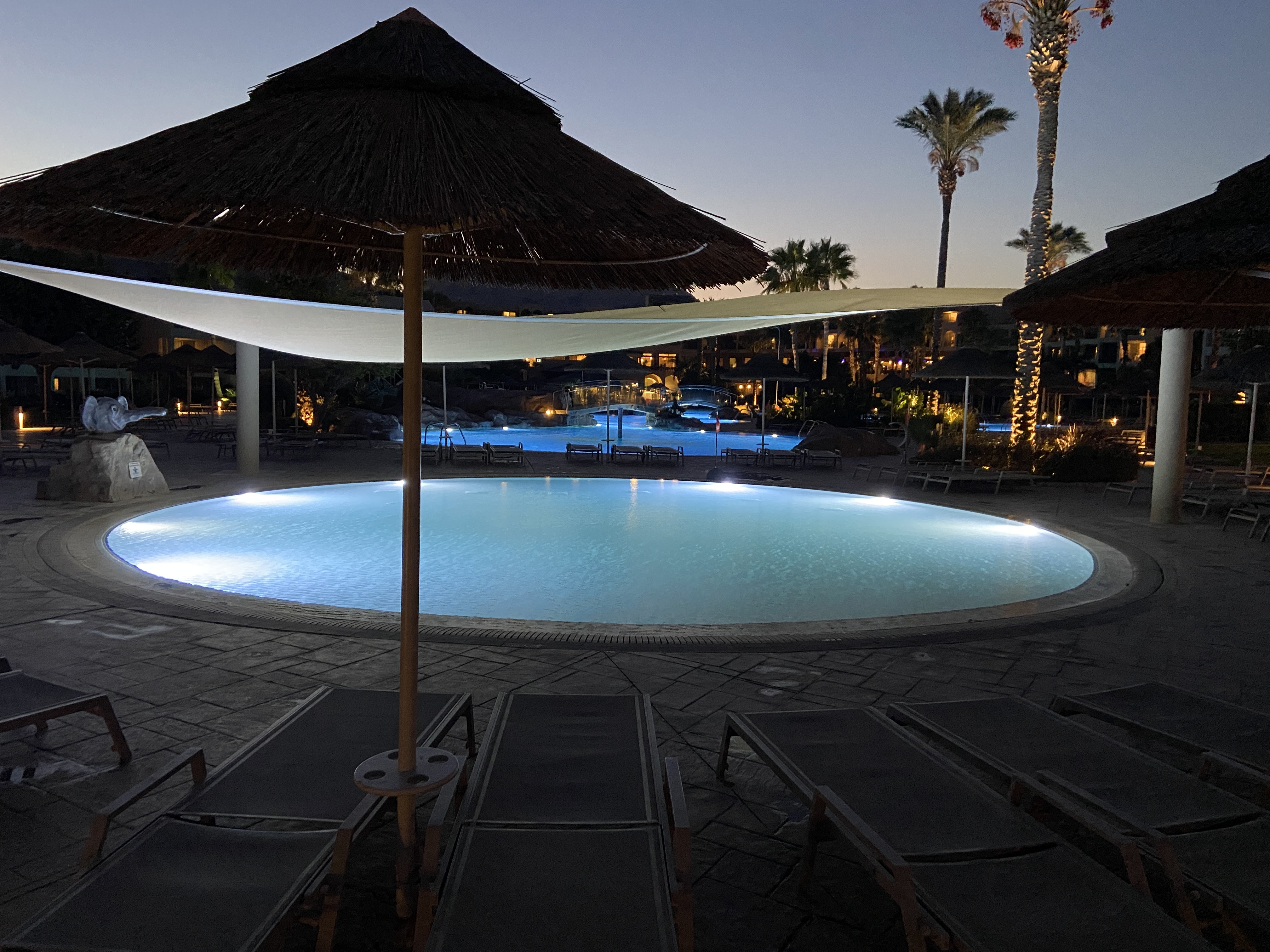 Pools at the Atlantica Aegean Blue Resort in Kolymbia Rhodes