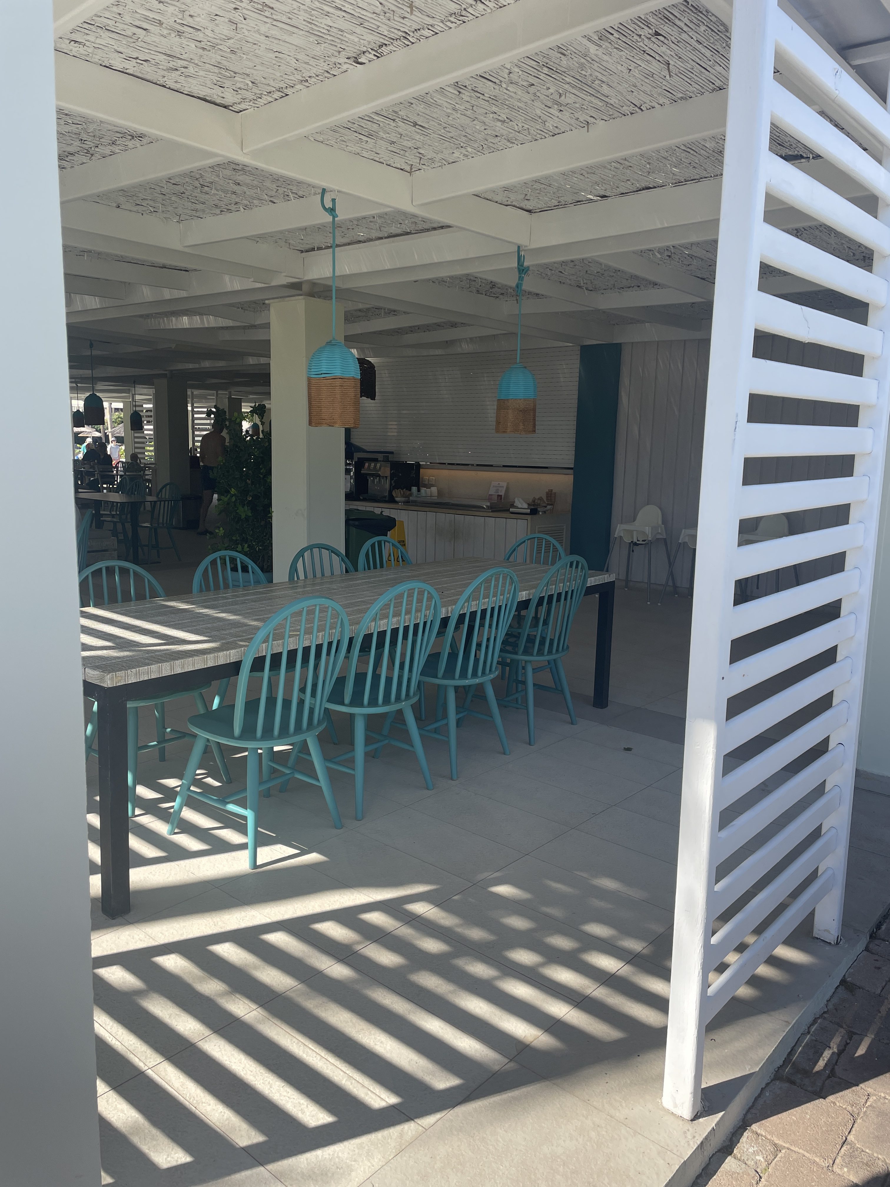 Snack Bar by day, Greek a la carte Taverna by night, atlantica aegean blue hotel rhodes