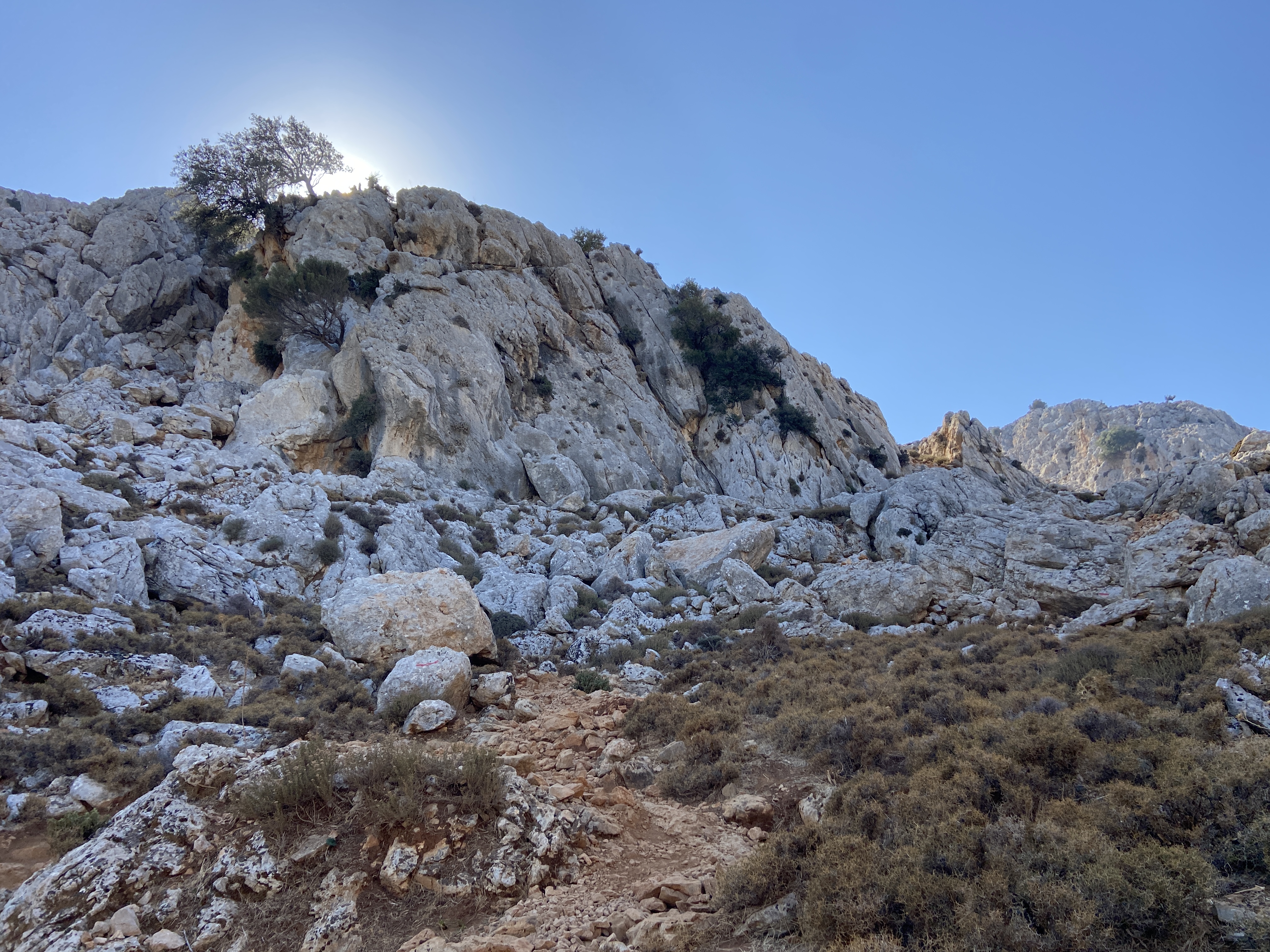 Tsambika Mountain hike