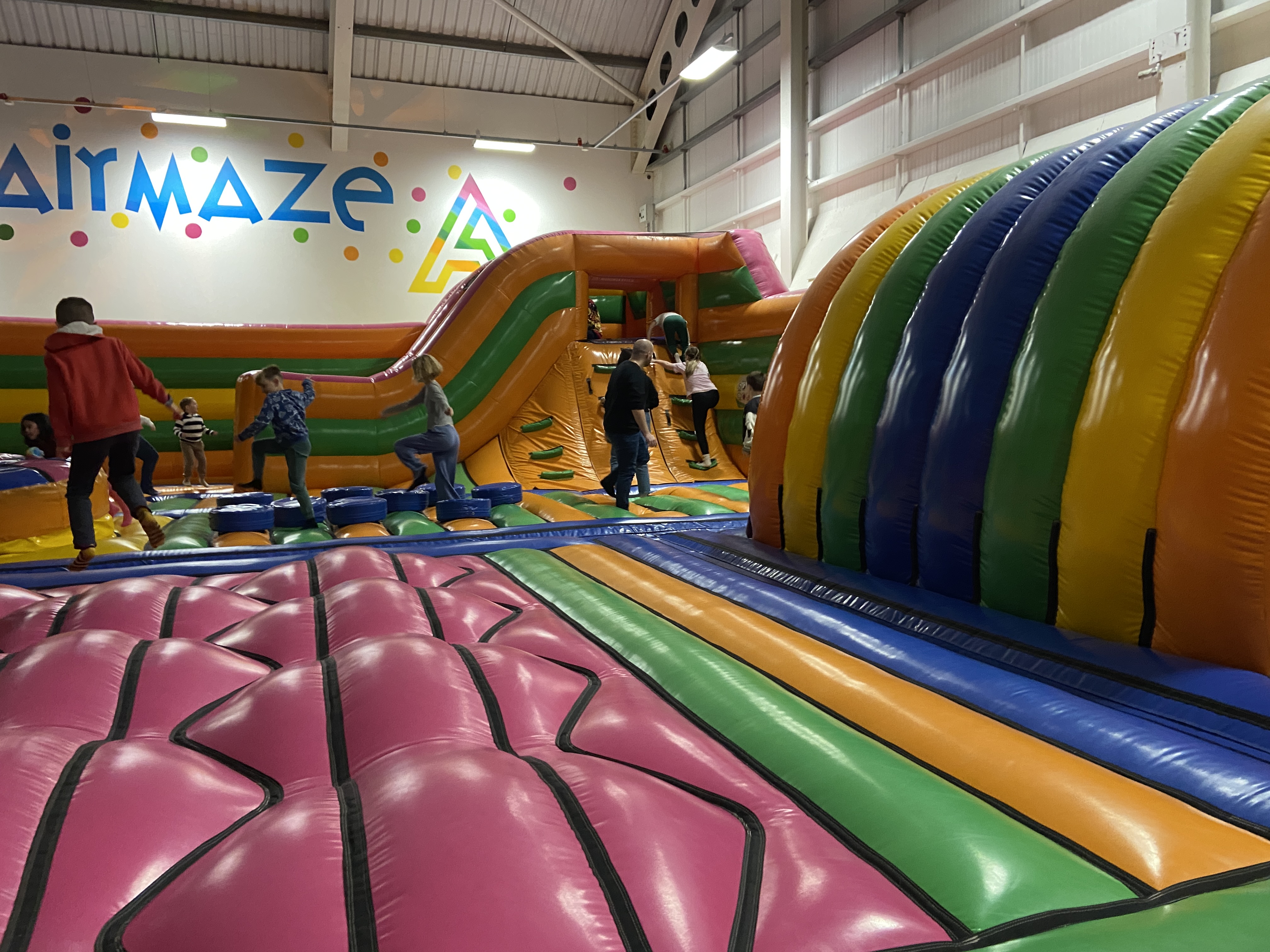 Airmaze free activity at Bluestone resort in Wales
