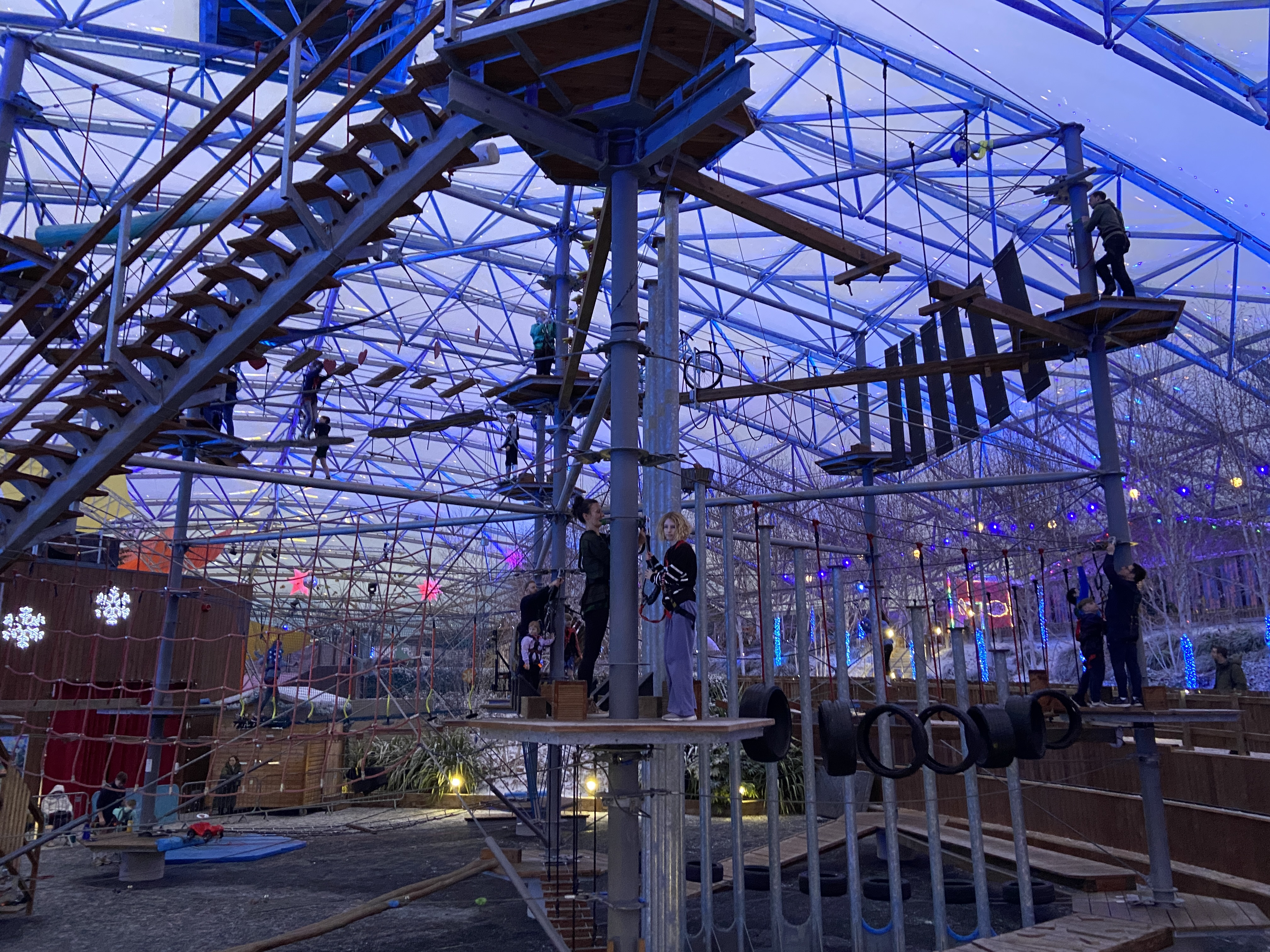 Sky Walk in the Serendome at Bluestone