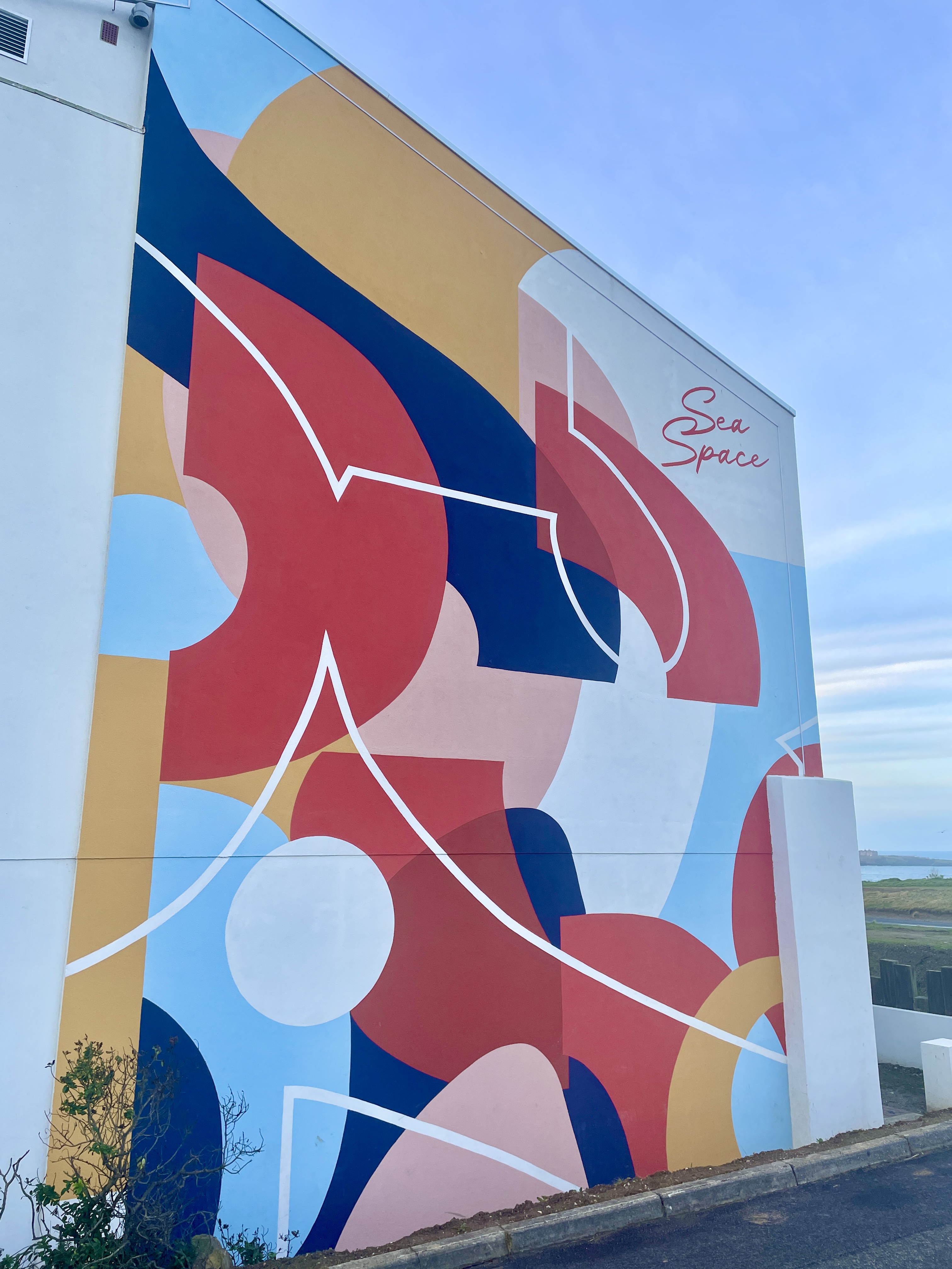 Phil Strugnell Seaspace street mural newquay