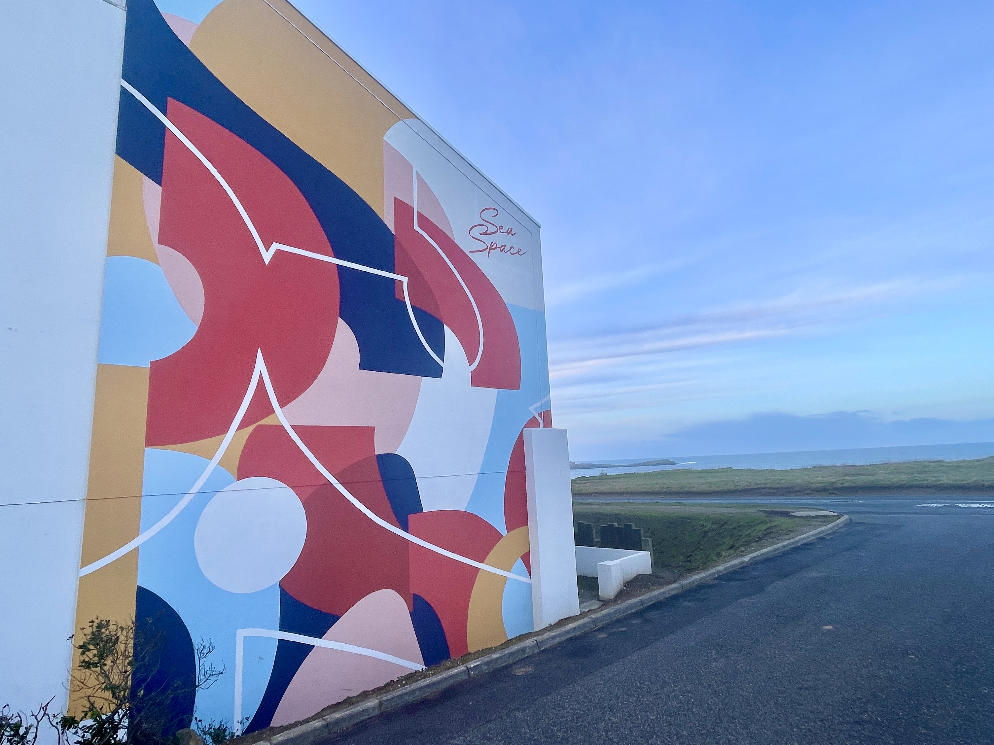 Phil Strugnell Seaspace street mural newquay