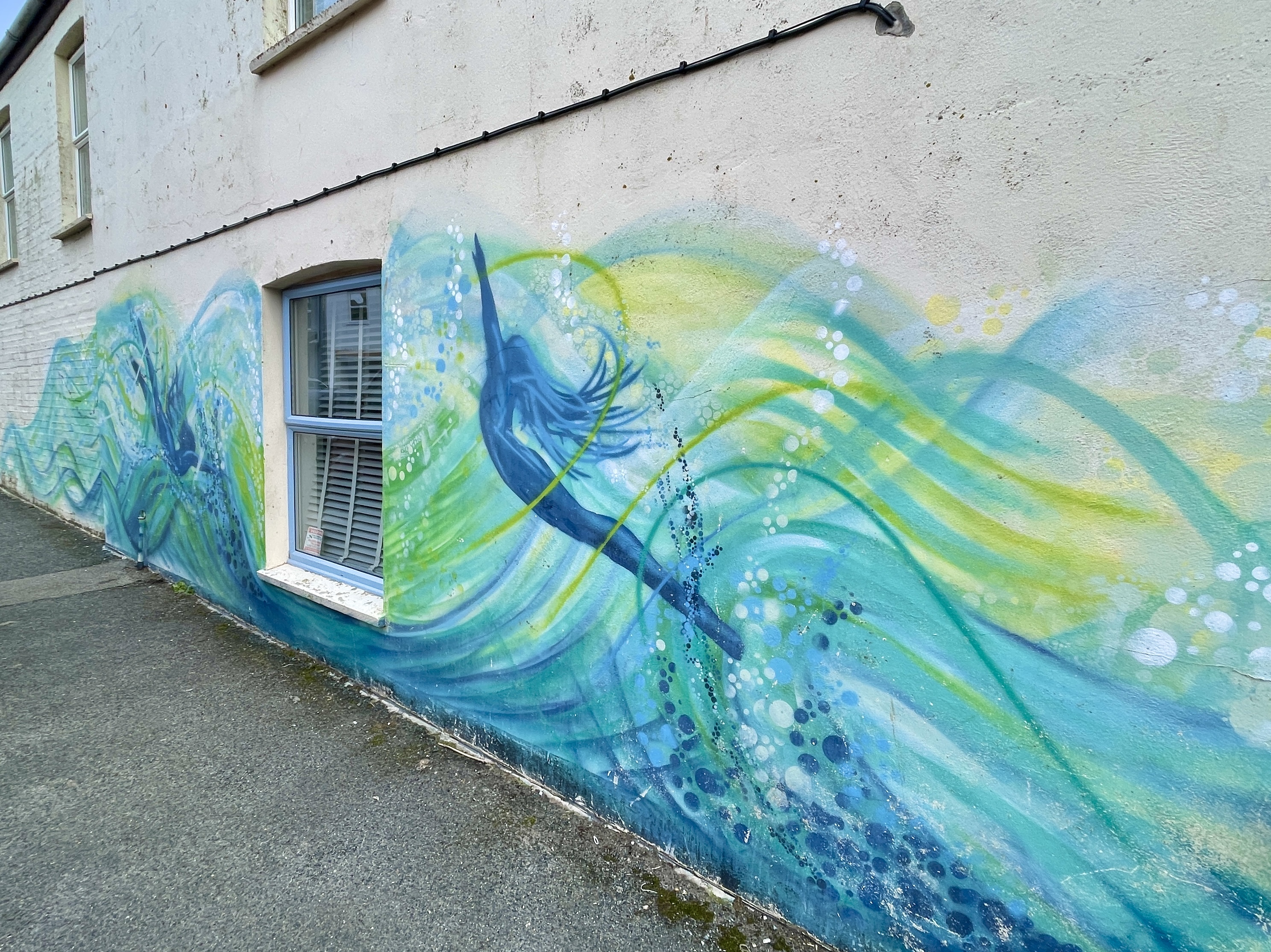 Street Art in Newquay by Emily Donald 