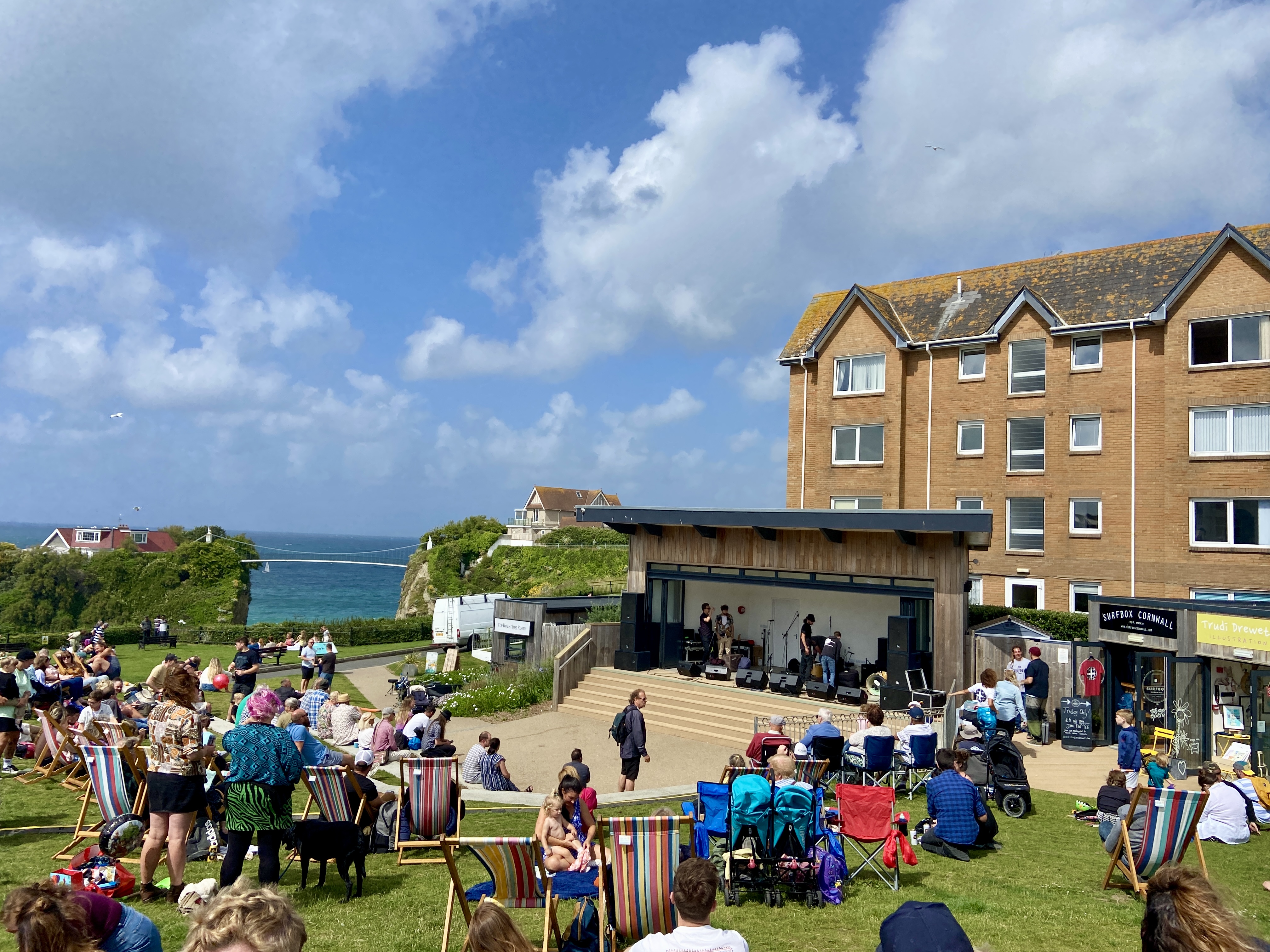 Free music events at the killacourt in newquay