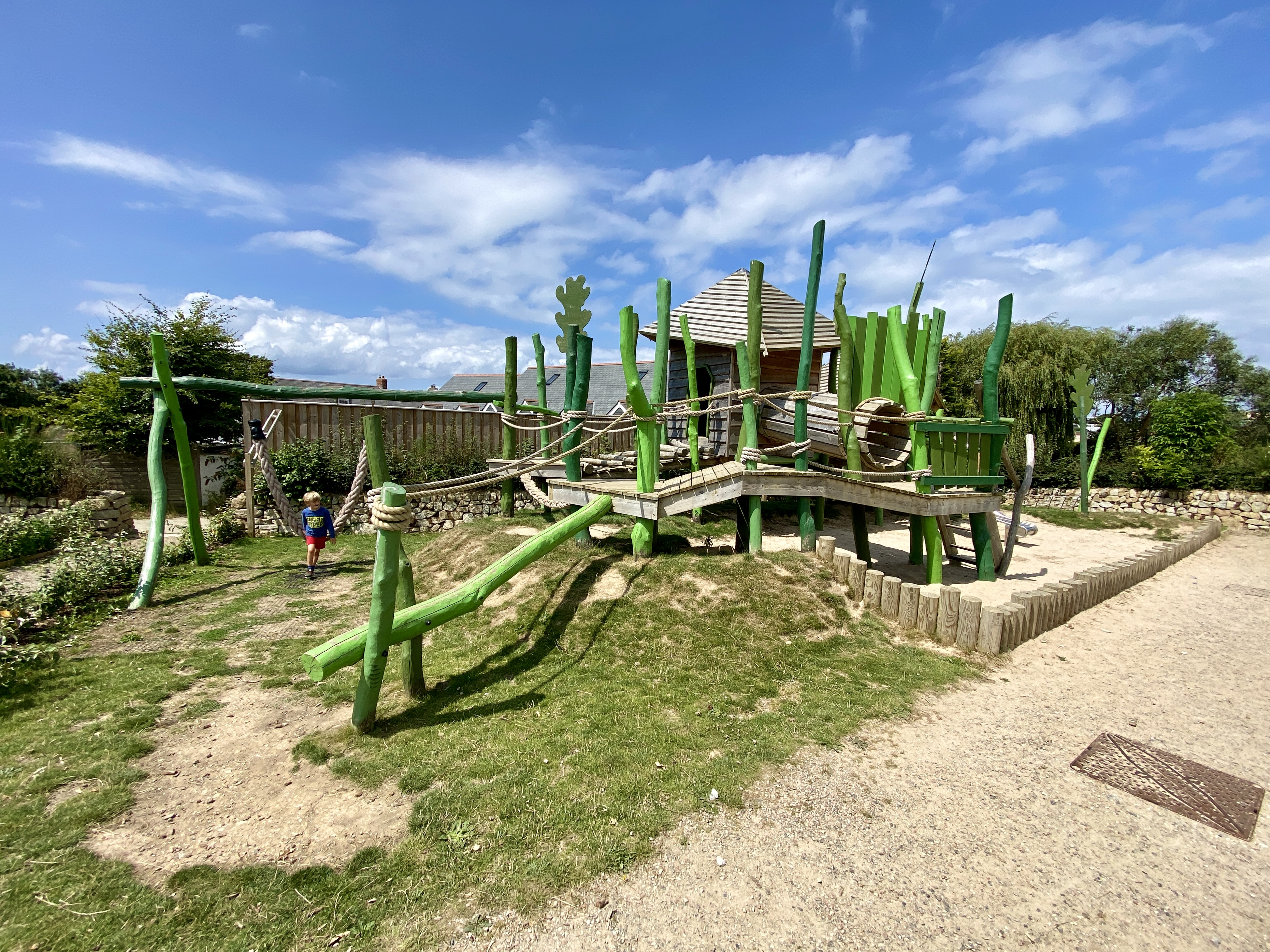 Skrambla kids adventure play area in Nansledan, Newquay.