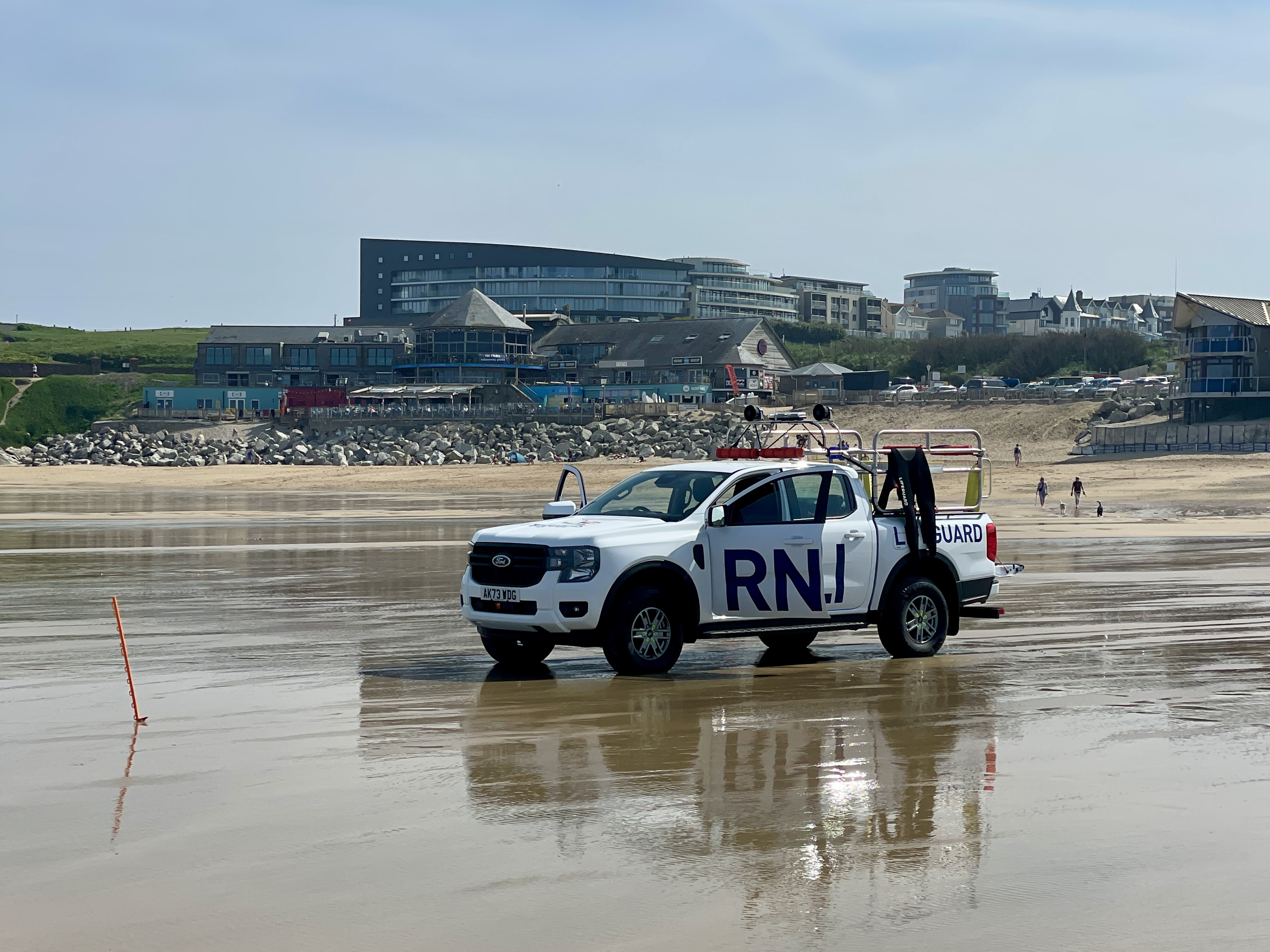 rnli fistral beach newquay