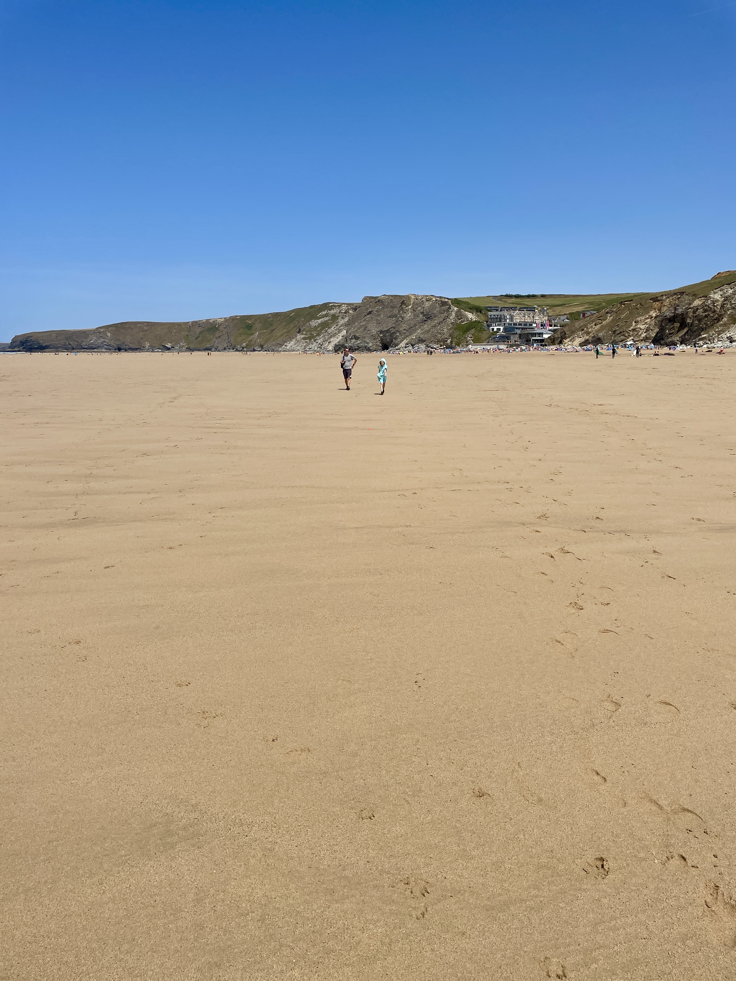 watergate beach in newquay