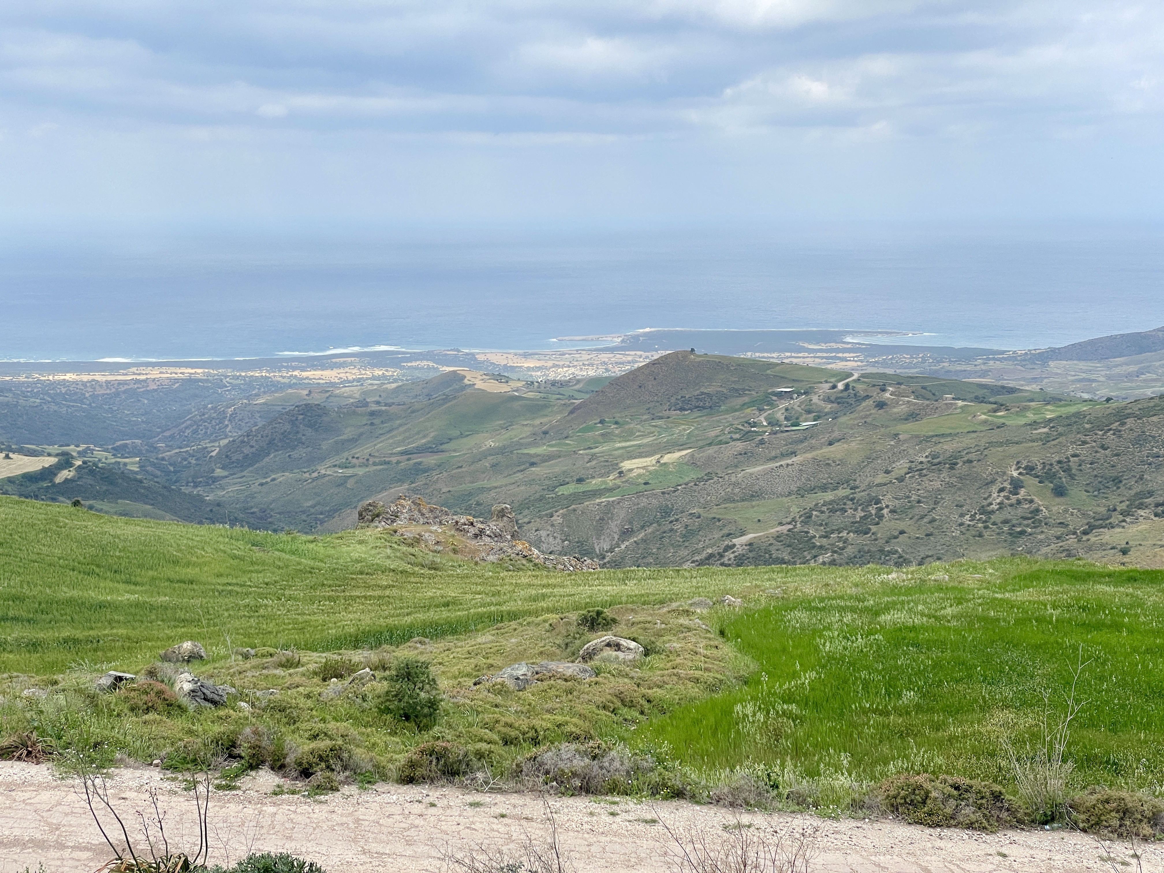 Lara Beach viewed from Rusty Viewpoint in Cyprus