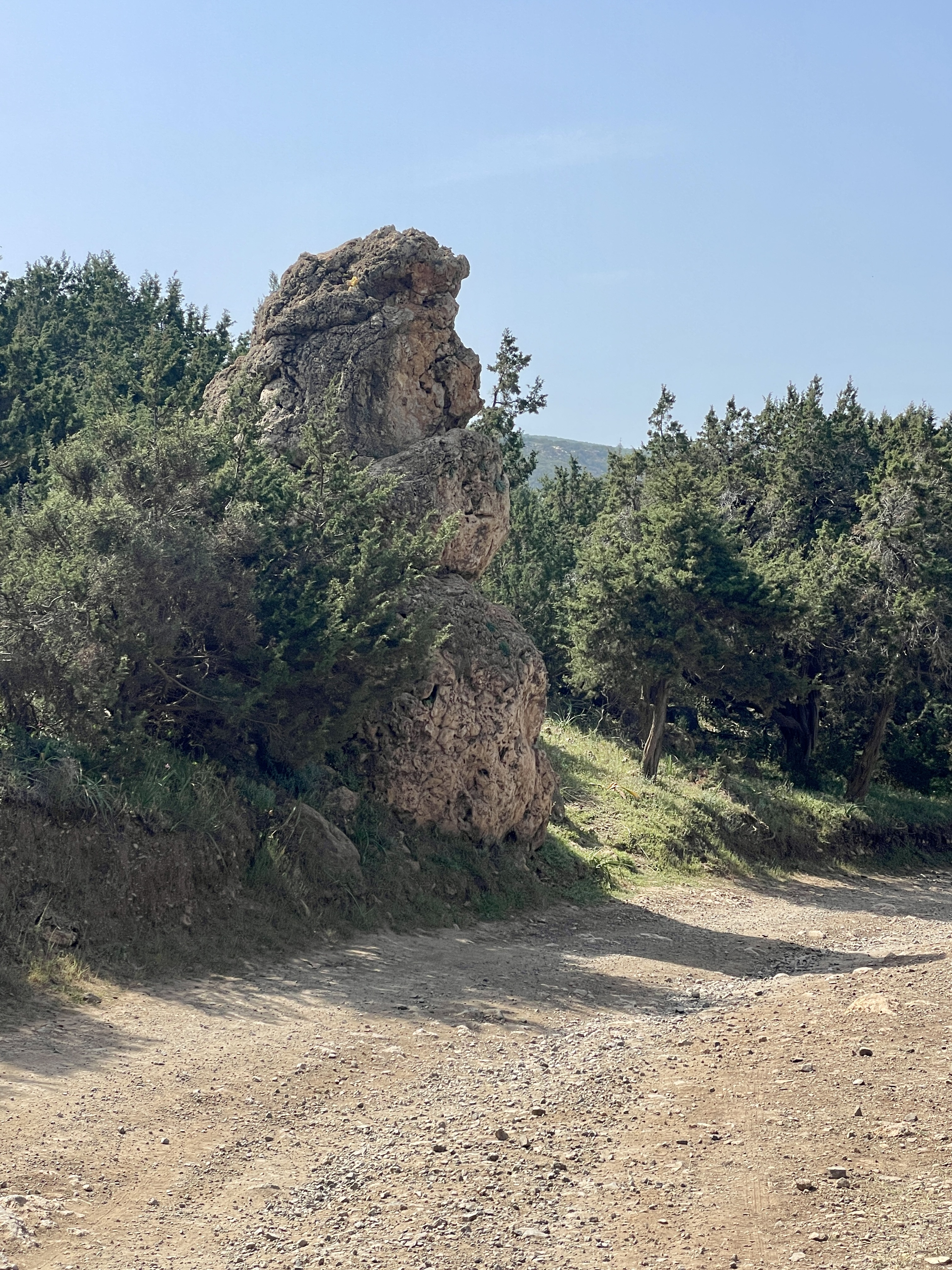 Walking the Aphrodite Nature Trail Coastal Route to Blue Lagoon
