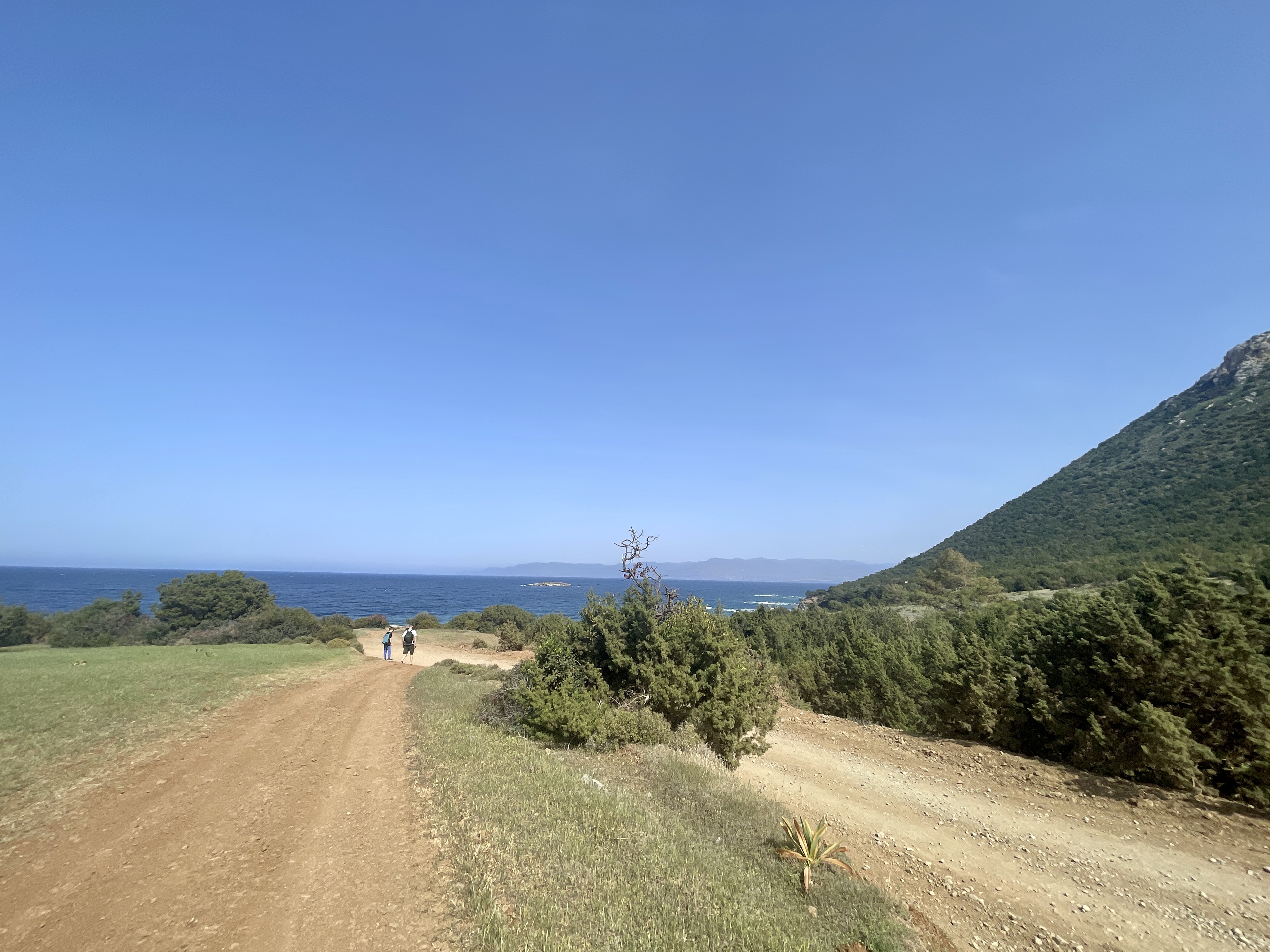 Walking the Aphrodite Nature Trail Coastal Route to Blue Lagoon