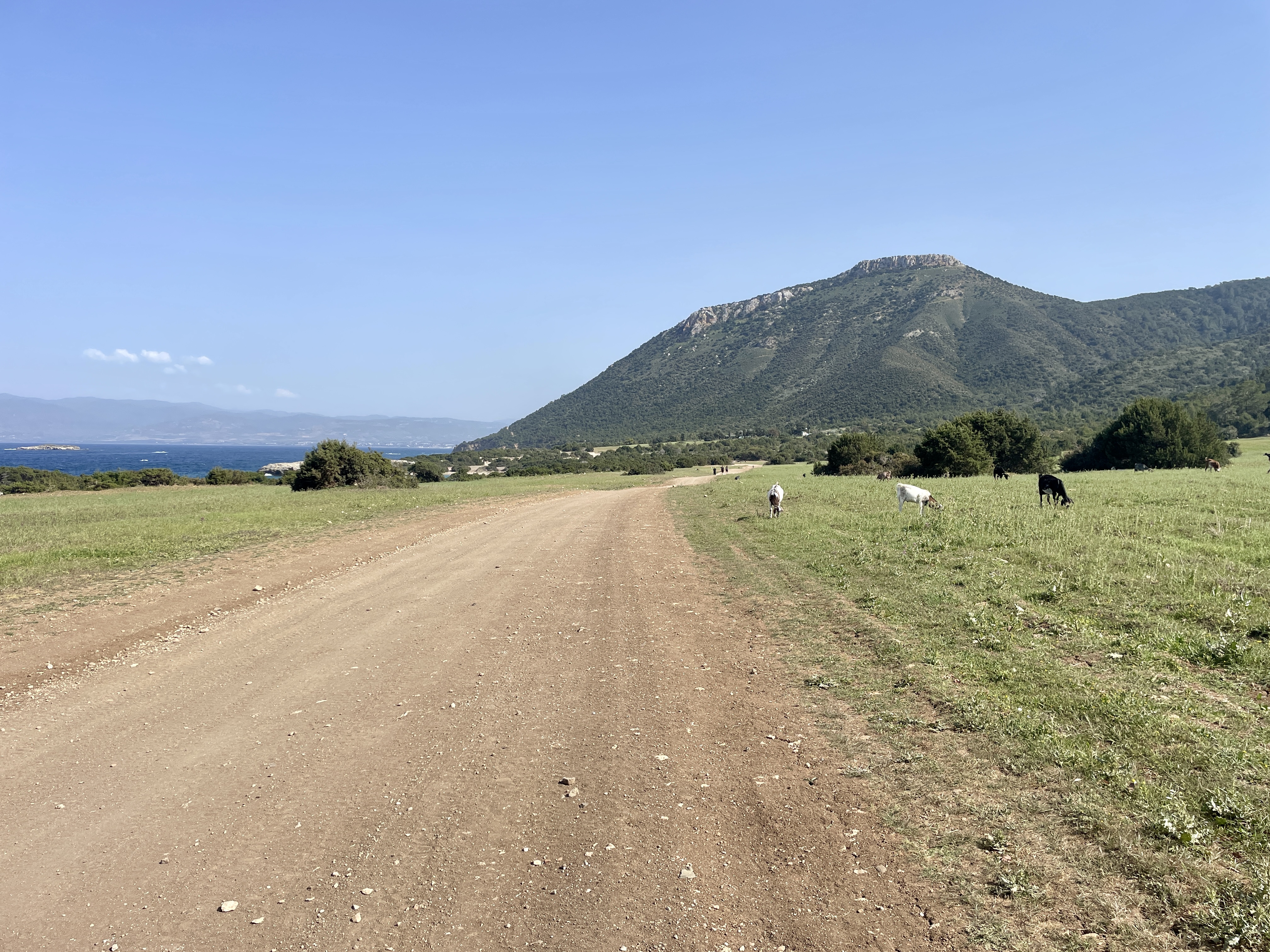 Walking the Aphrodite Nature Trail Coastal Route to Blue Lagoon