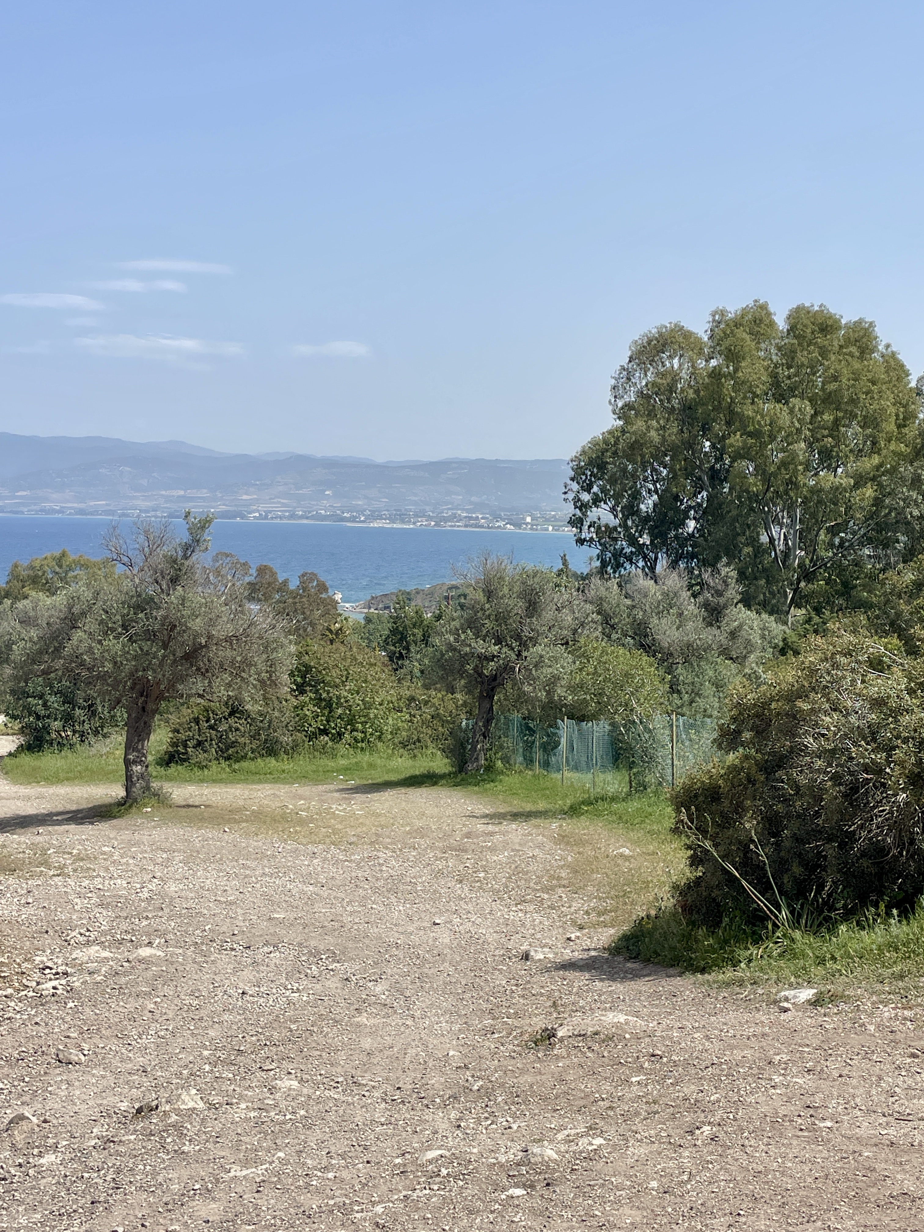 Walking the Aphrodite Nature Trail Coastal Route to Blue Lagoon