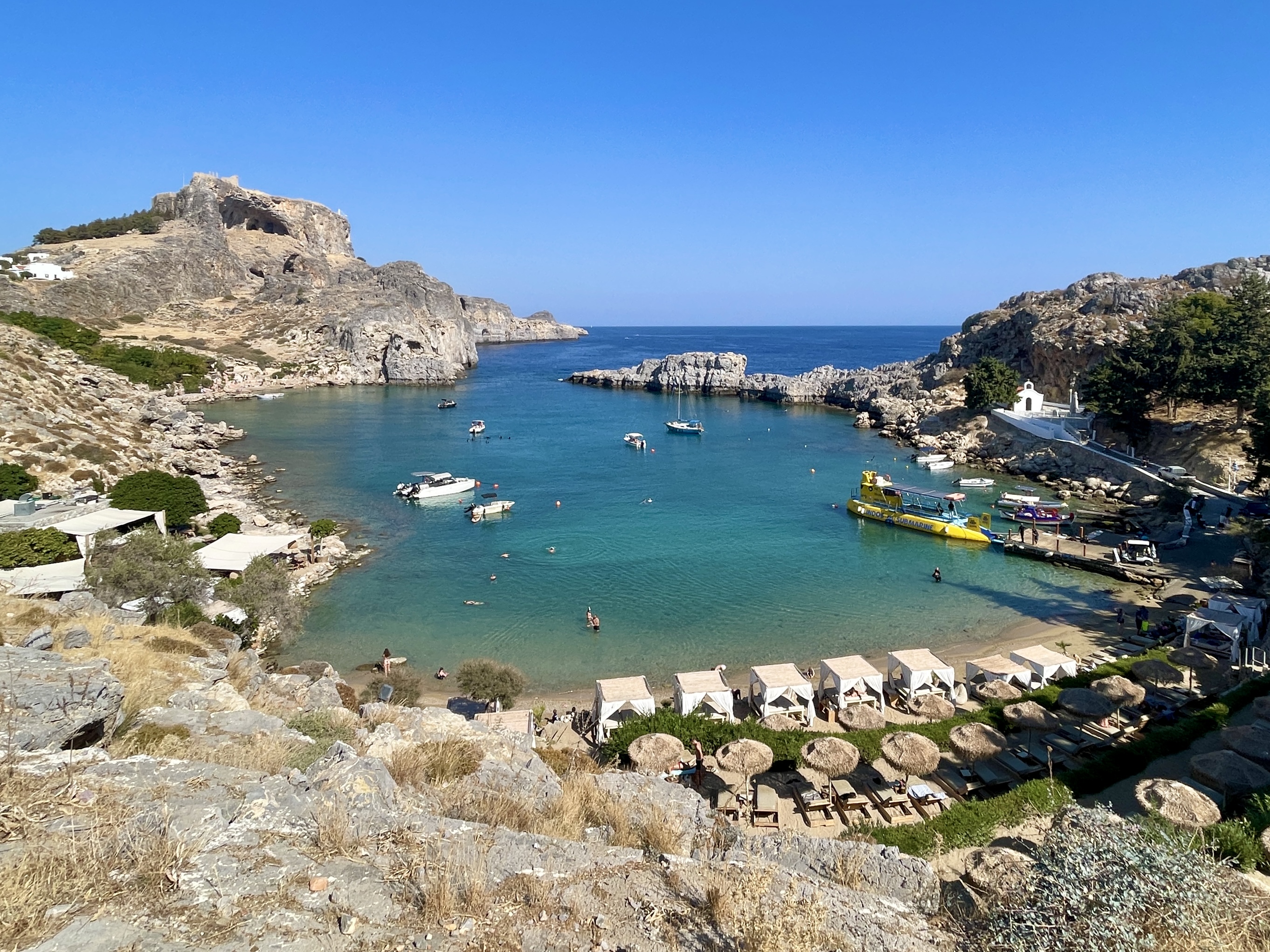 weather in rhodes in october