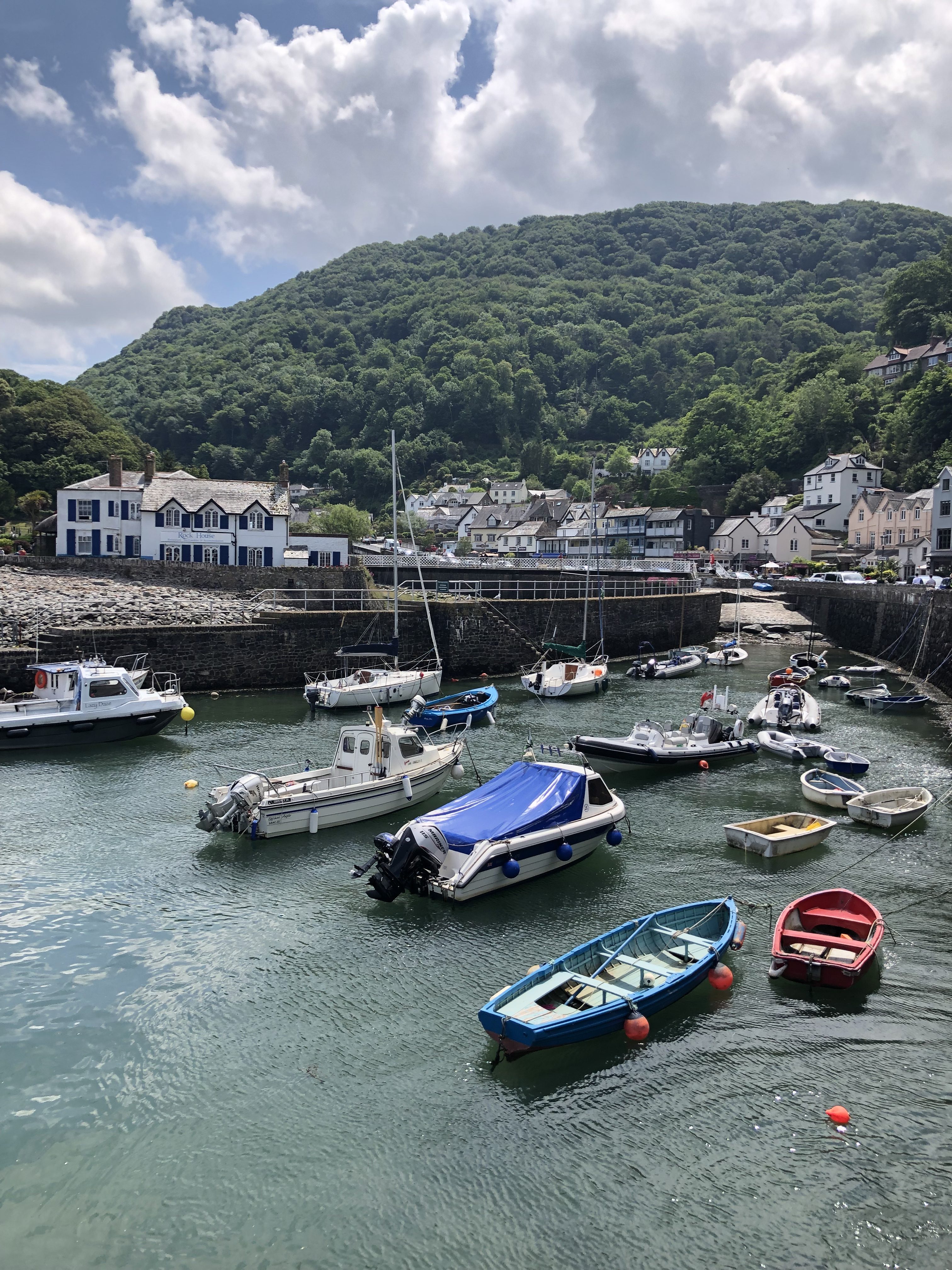 Lynmouth harbour