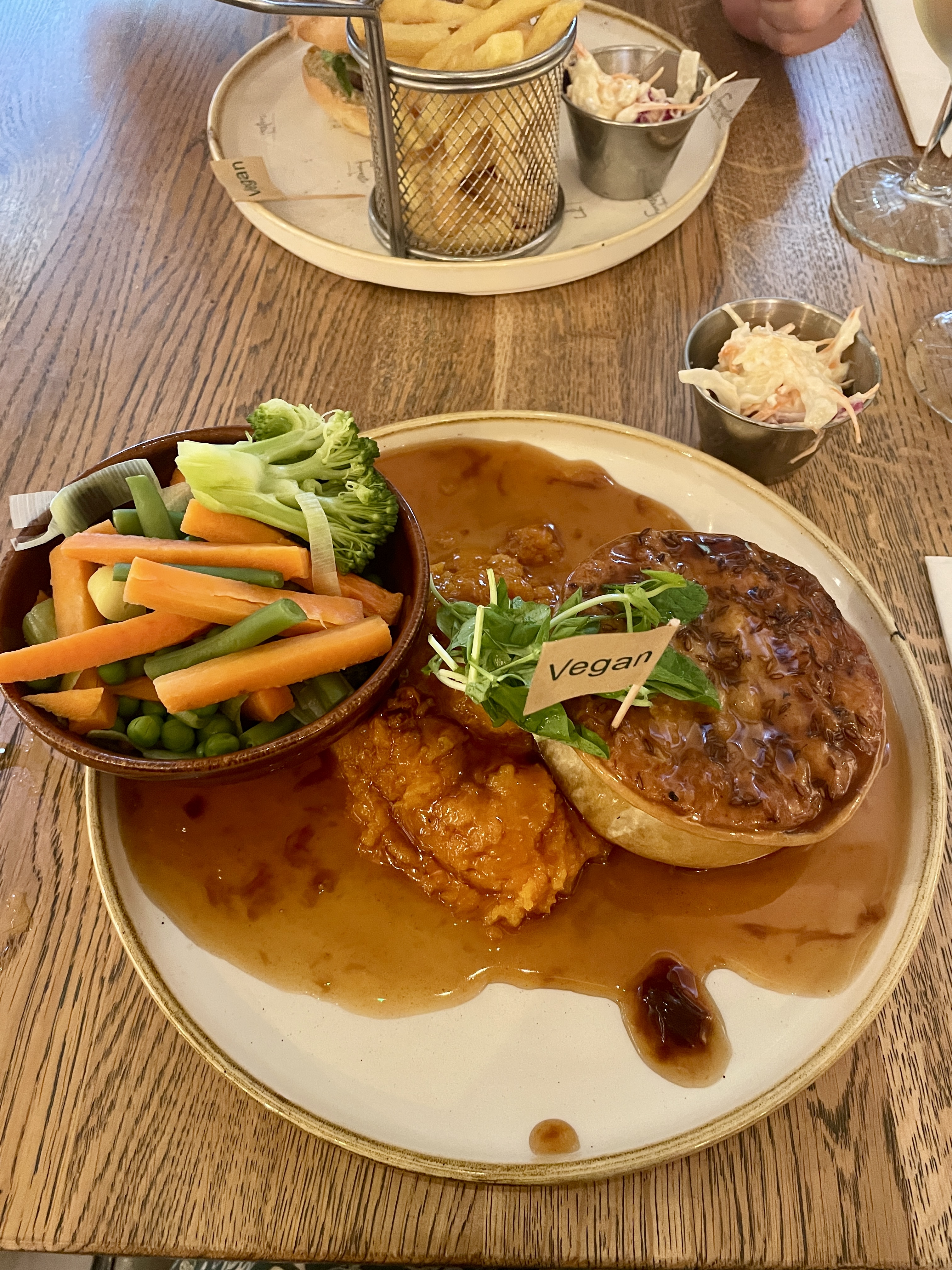 vegan food at center parcs