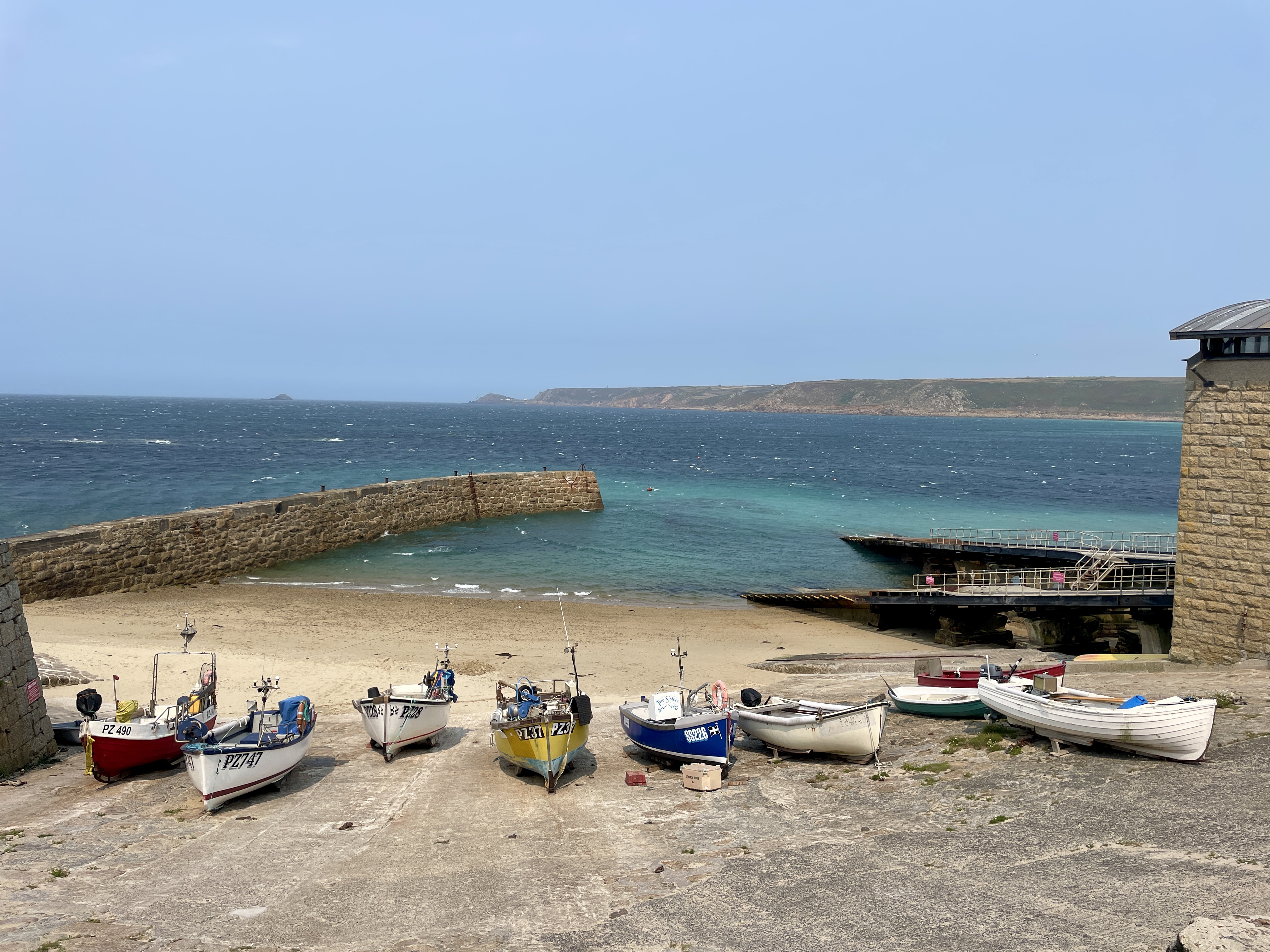 sennen cove harbour