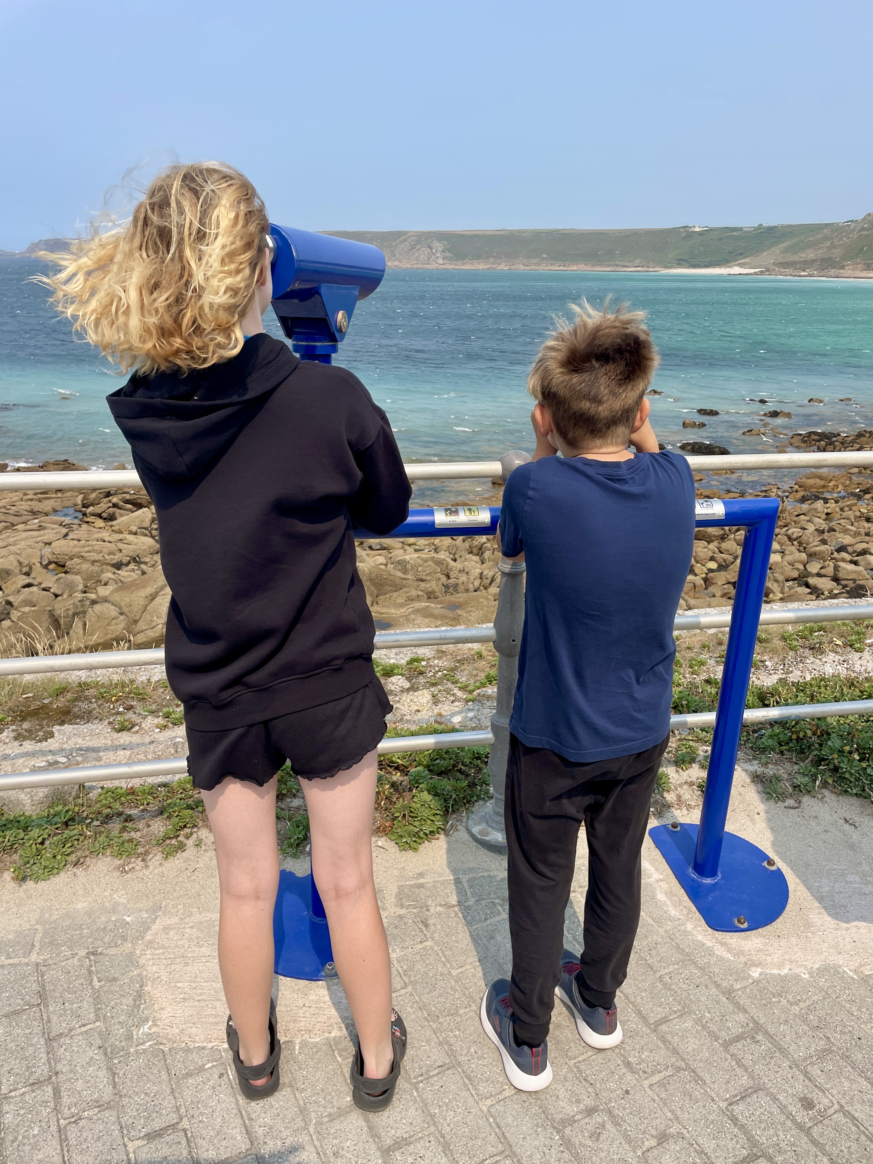 free telescopes in sennen cove